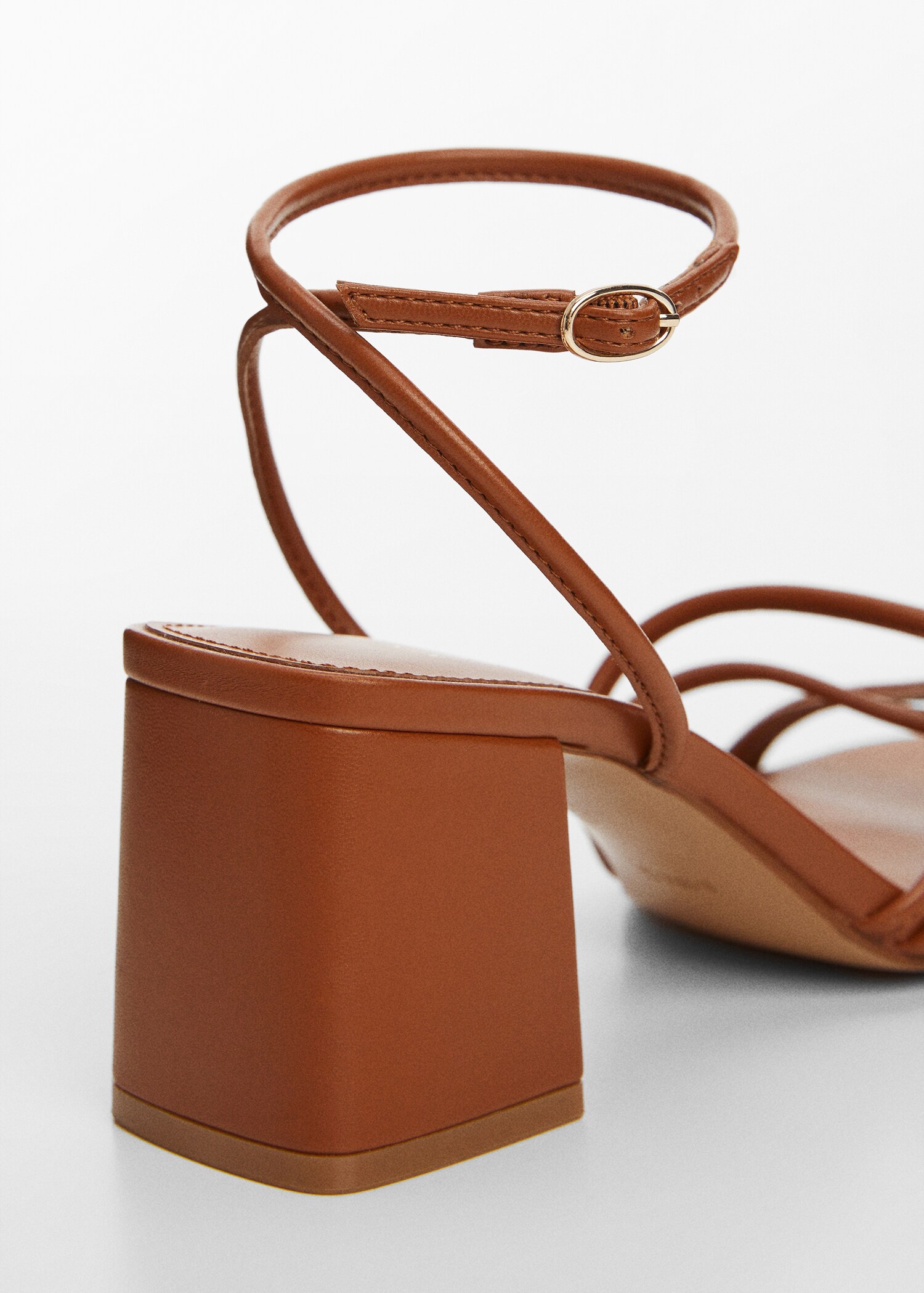 Strappy heeled sandals - Details of the article 1