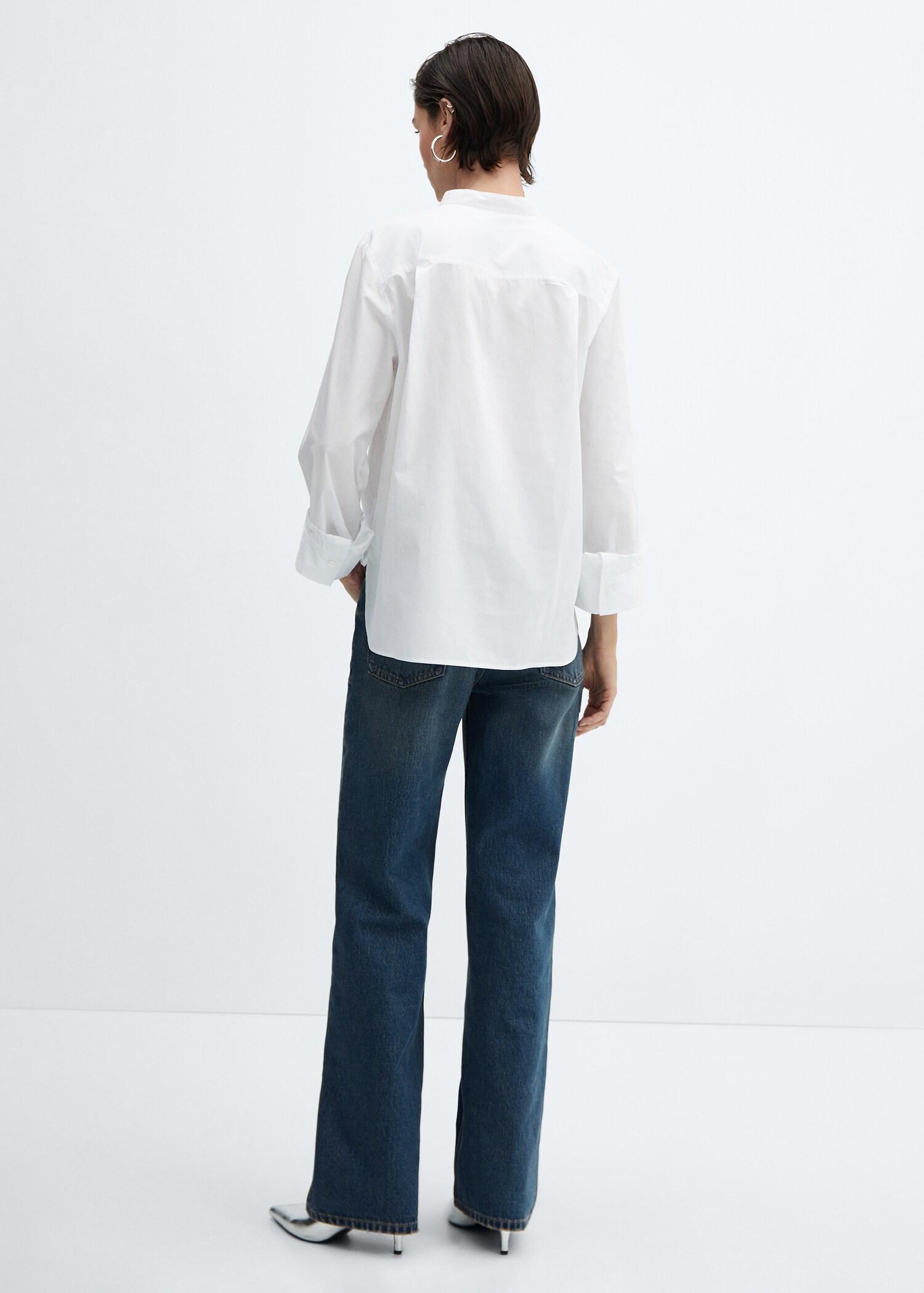 Camisa cotó botons - Revers de l'article
