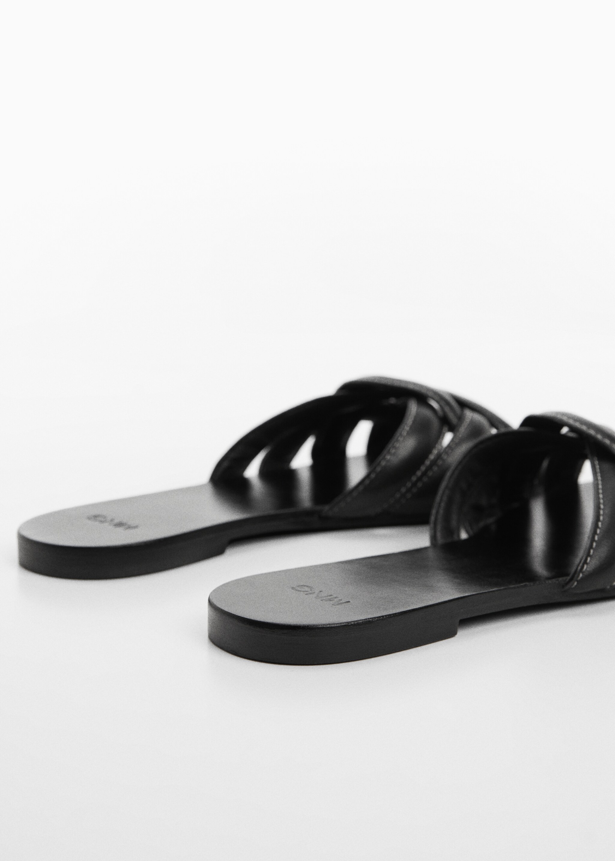Sandales à lanières cuir - Détail de l'article 1