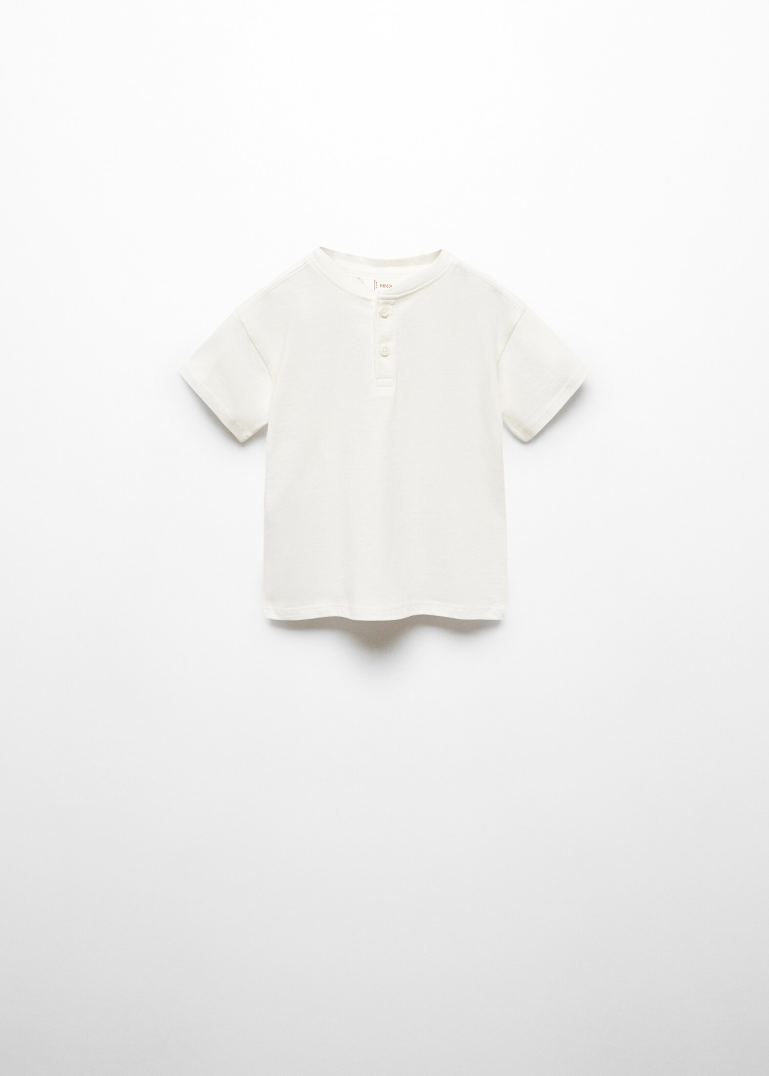 Essential cotton-blend T-shirt - Article without model