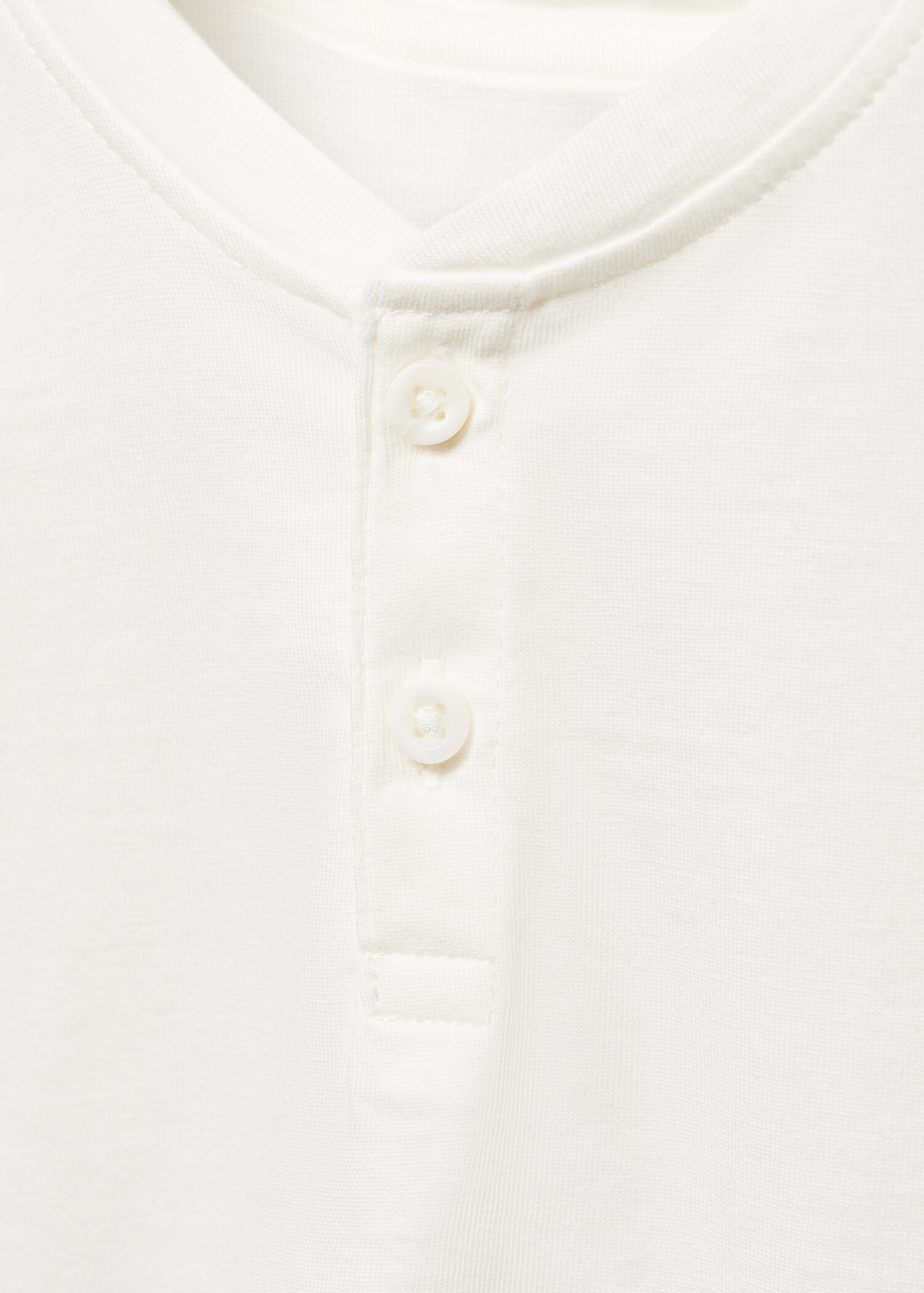 Essential cotton-blend T-shirt - Details of the article 8