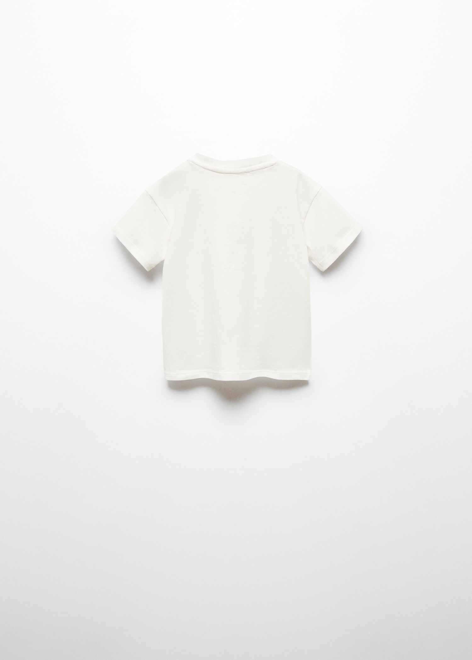 Essential cotton-blend T-shirt - Reverse of the article