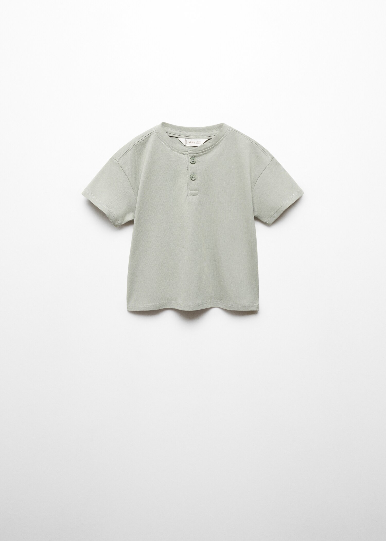 Essential cotton-blend T-shirt - Article without model
