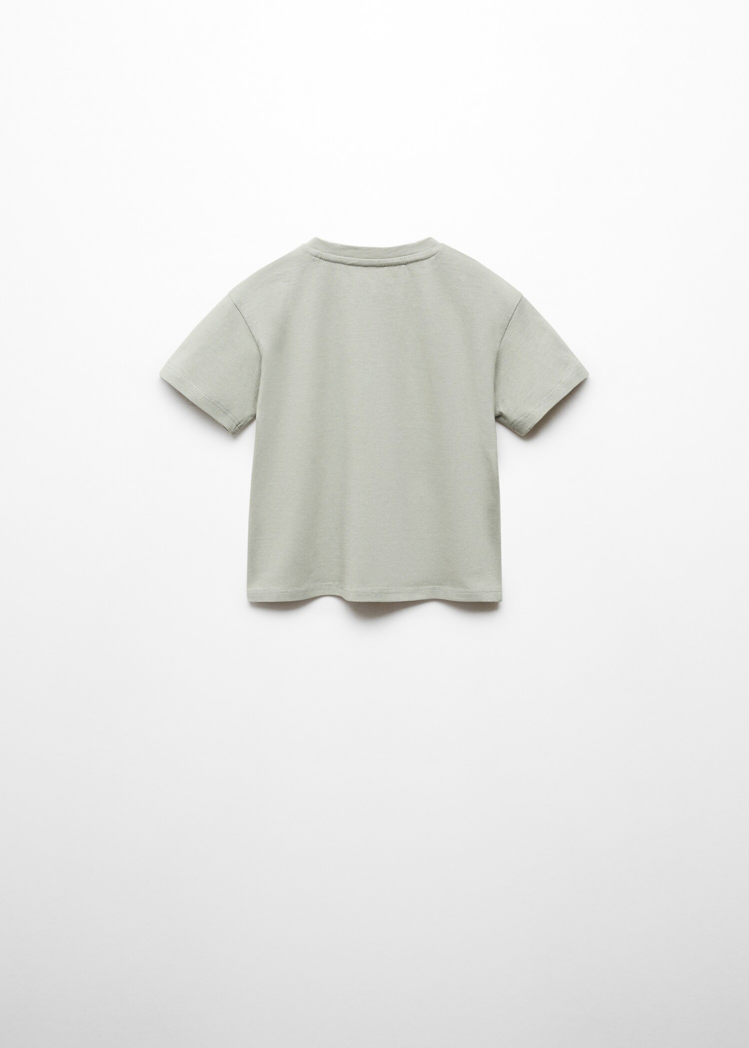 Essential cotton-blend T-shirt - Reverse of the article