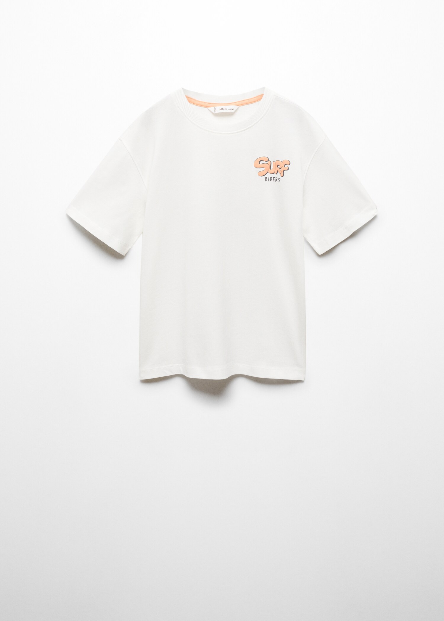 Short-sleeved t-shirt with message - Article without model