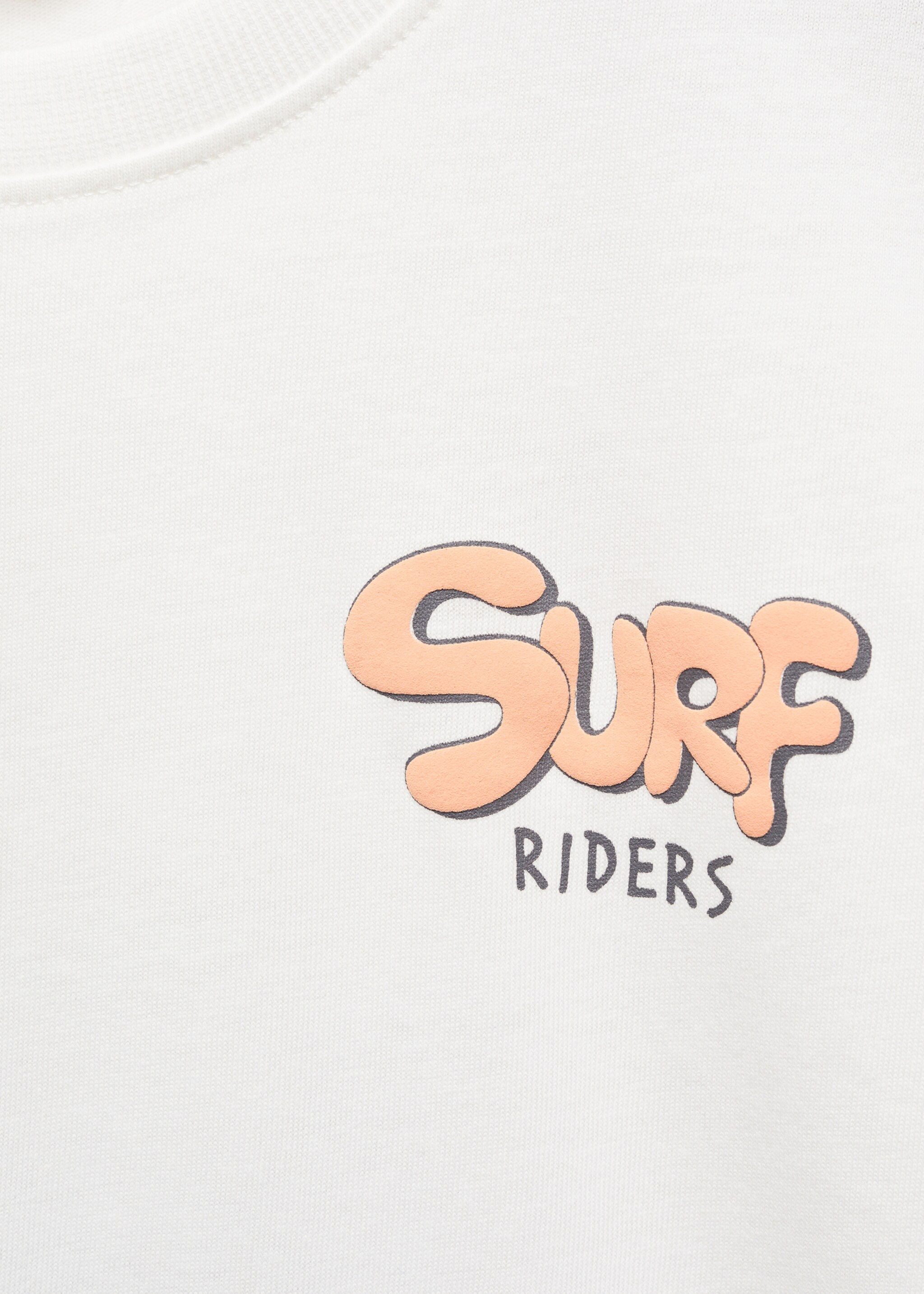Short-sleeved t-shirt with message - Details of the article 8