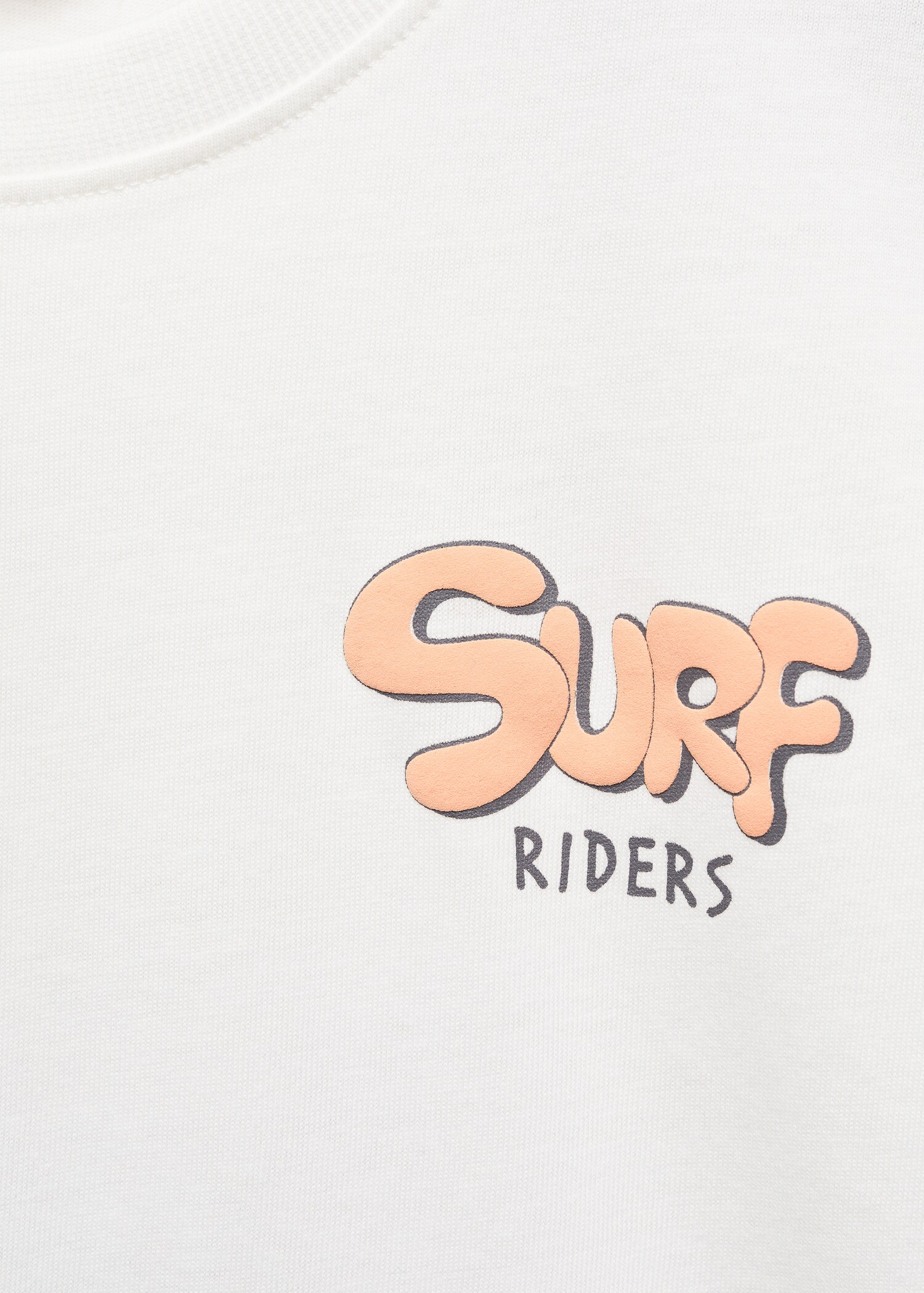 Short-sleeved t-shirt with message - Details of the article 8