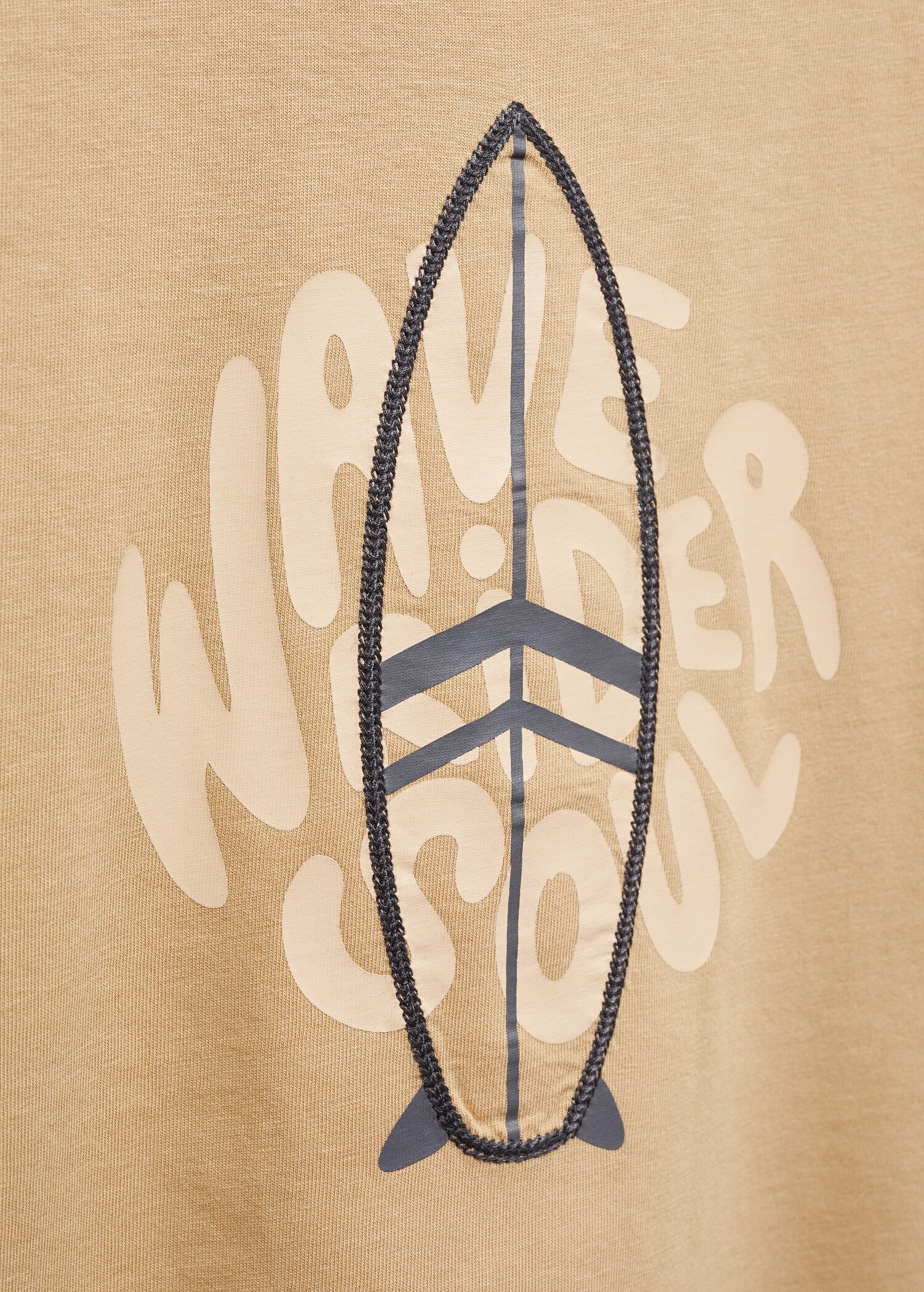 Embossed printed t-shirt - Details of the article 8