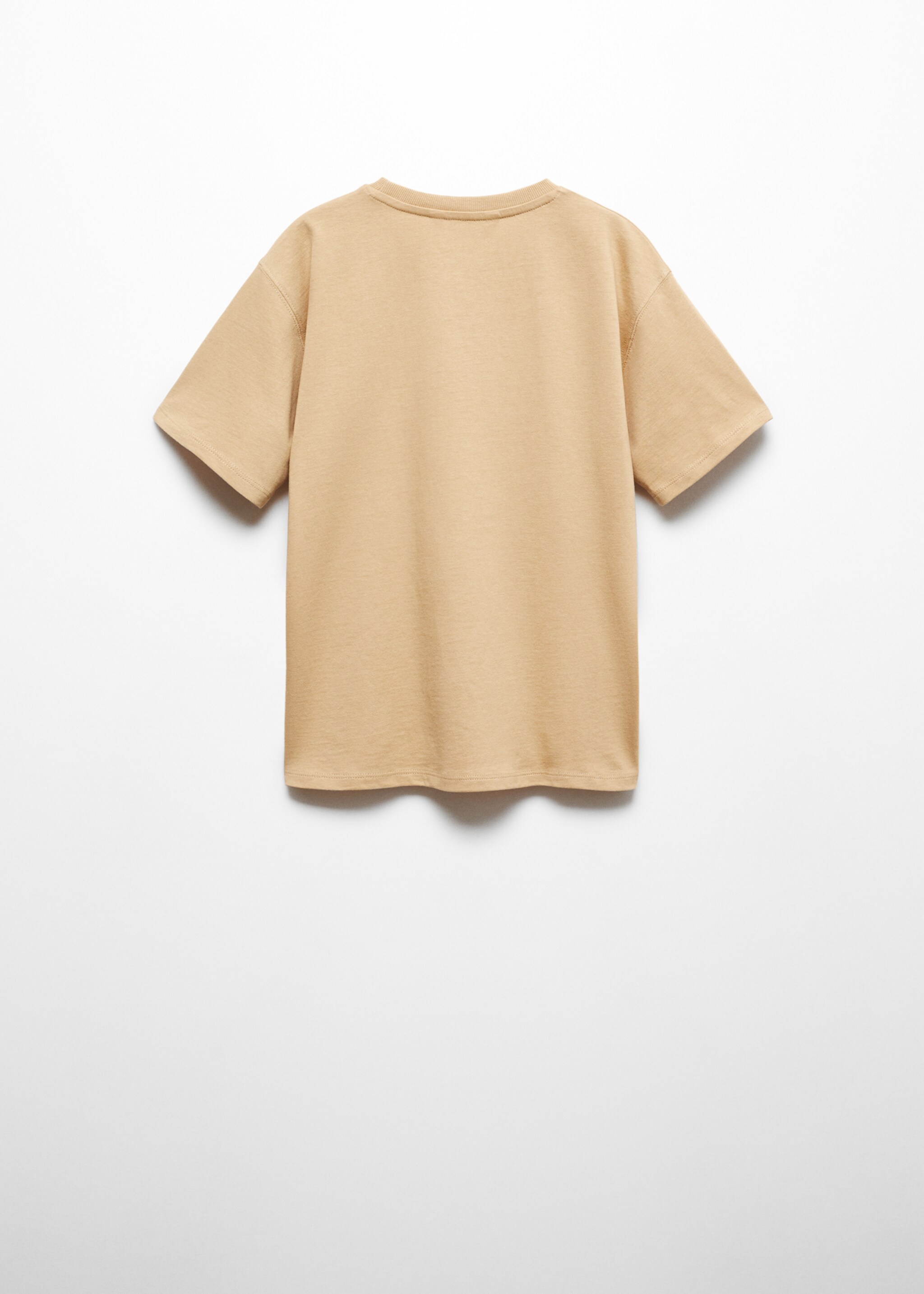 Embossed printed t-shirt - Reverse of the article