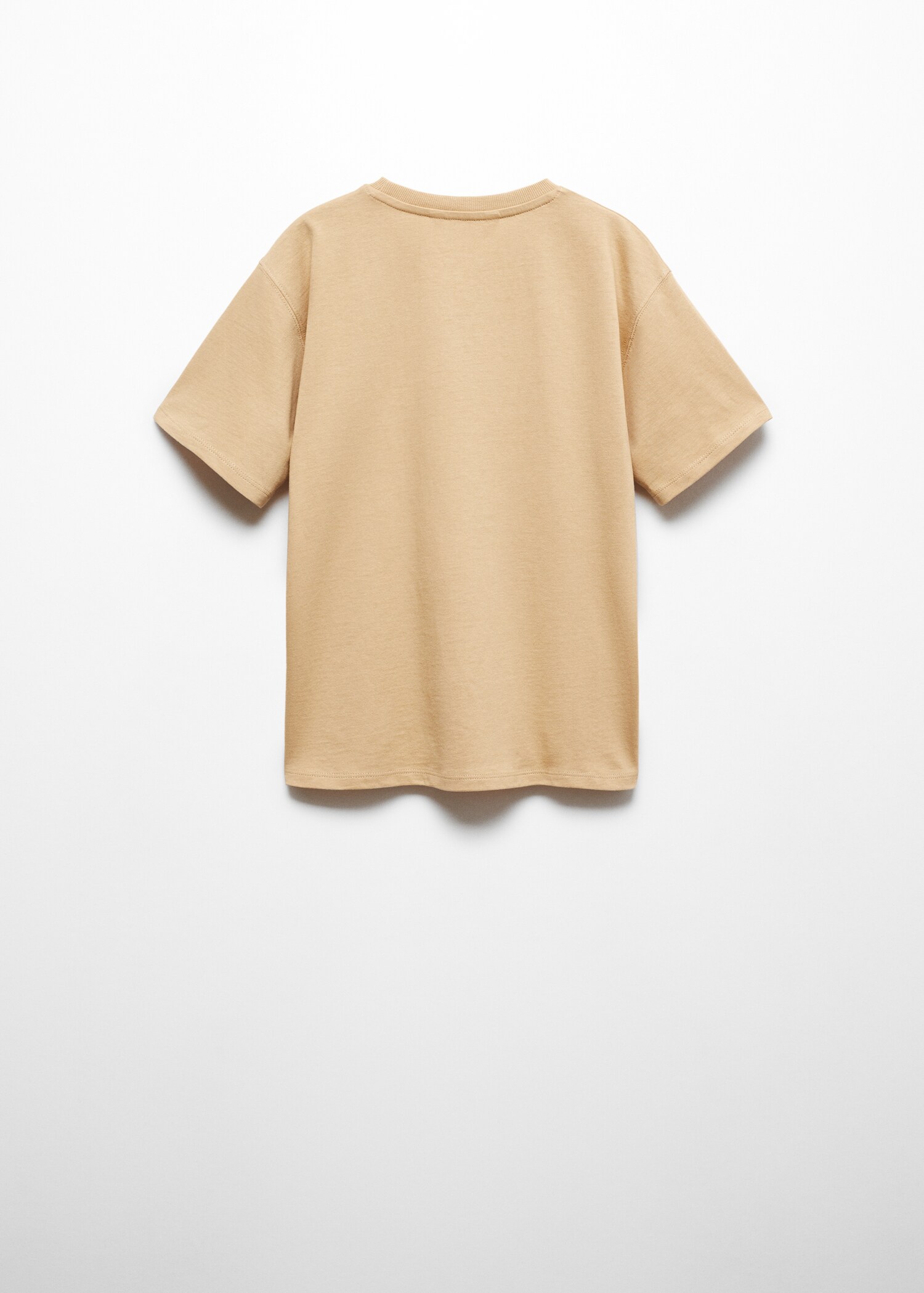 Embossed printed t-shirt - Reverse of the article