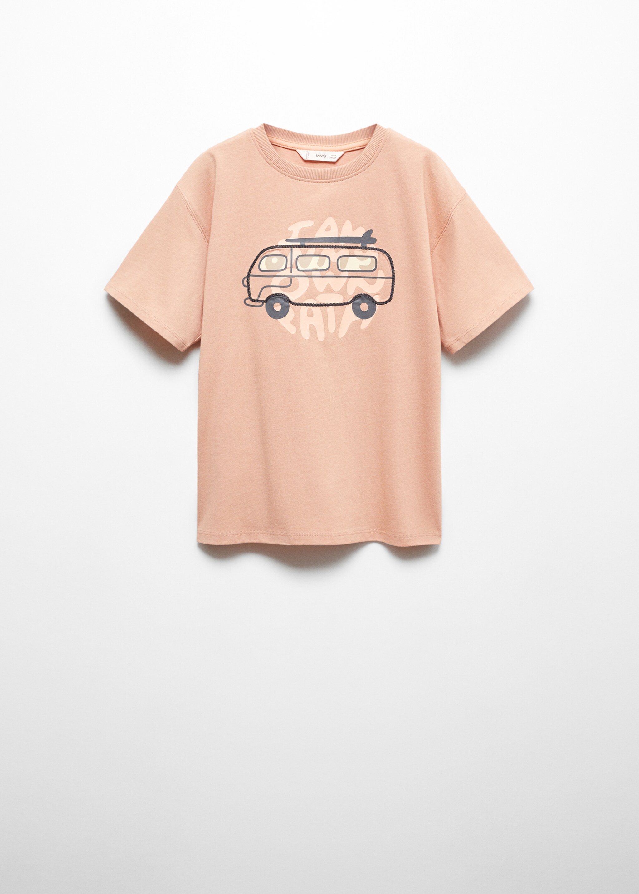 Embossed printed t-shirt - Article without model