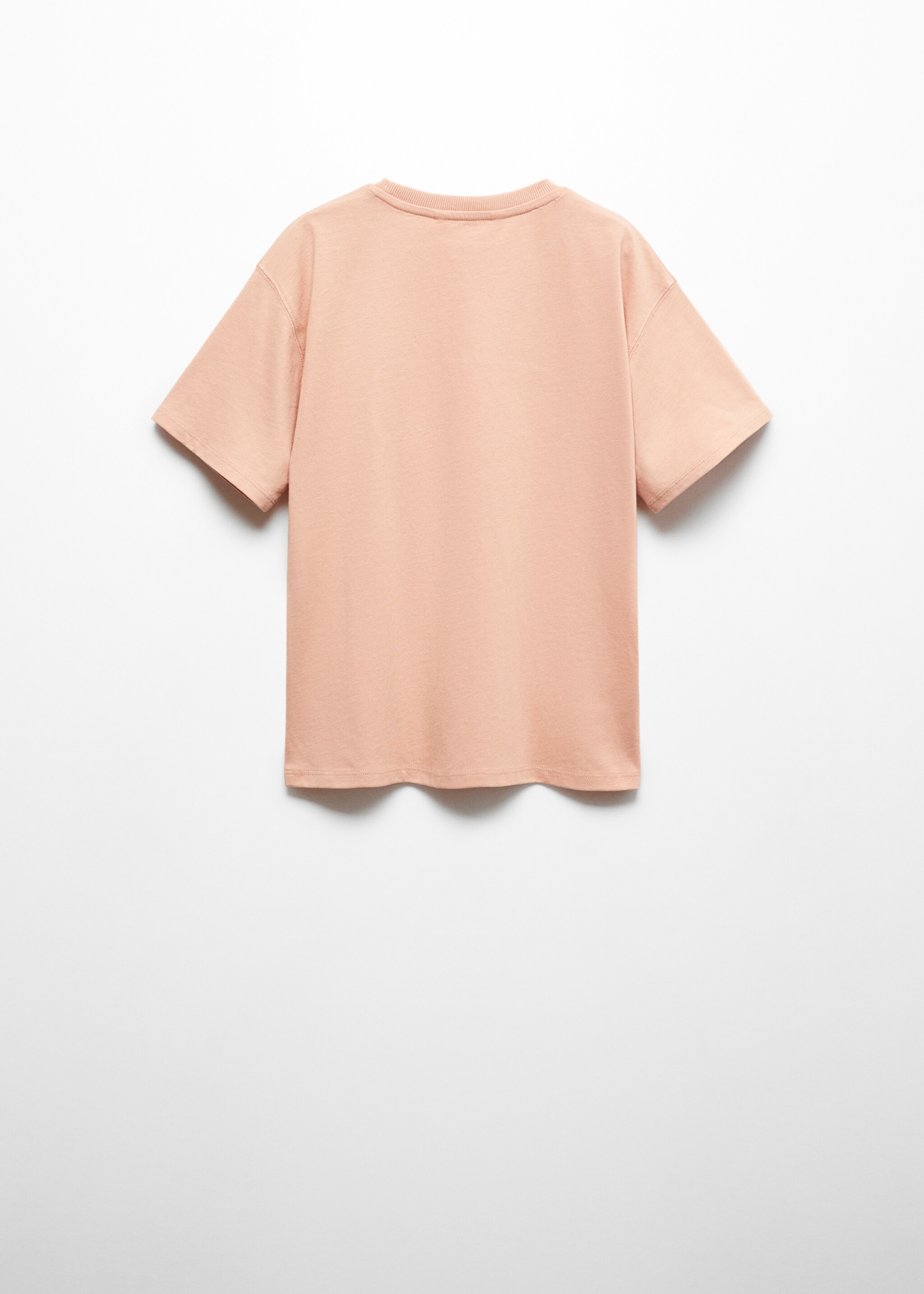 Embossed printed t-shirt - Reverse of the article