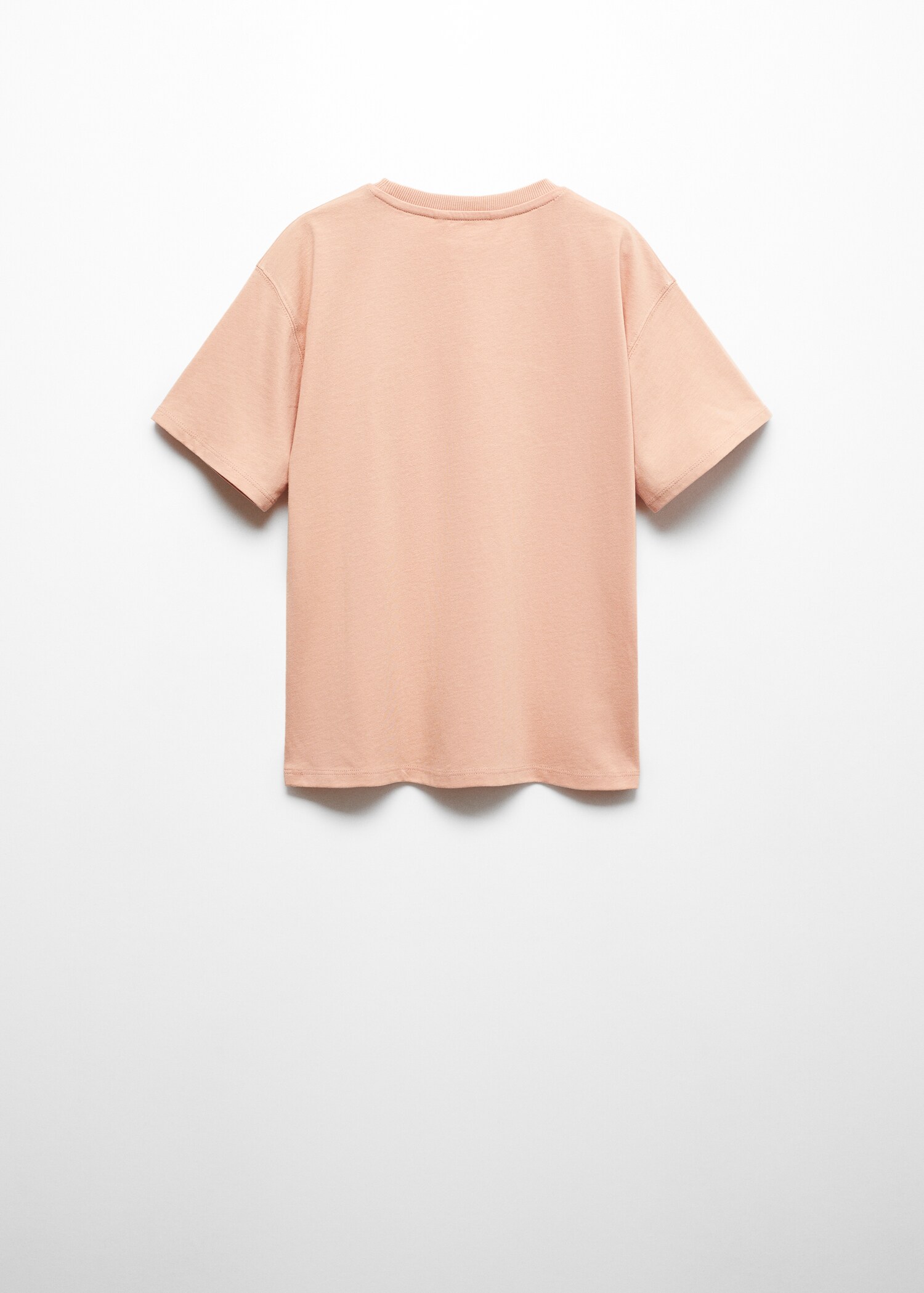 Embossed printed t-shirt - Reverse of the article