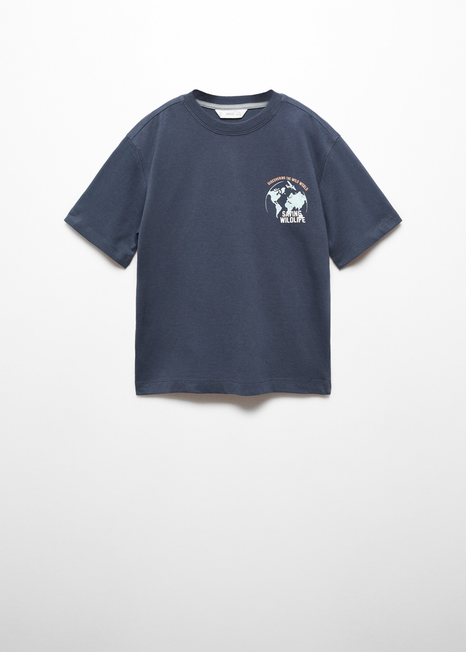 Printed message T-shirt - Article without model