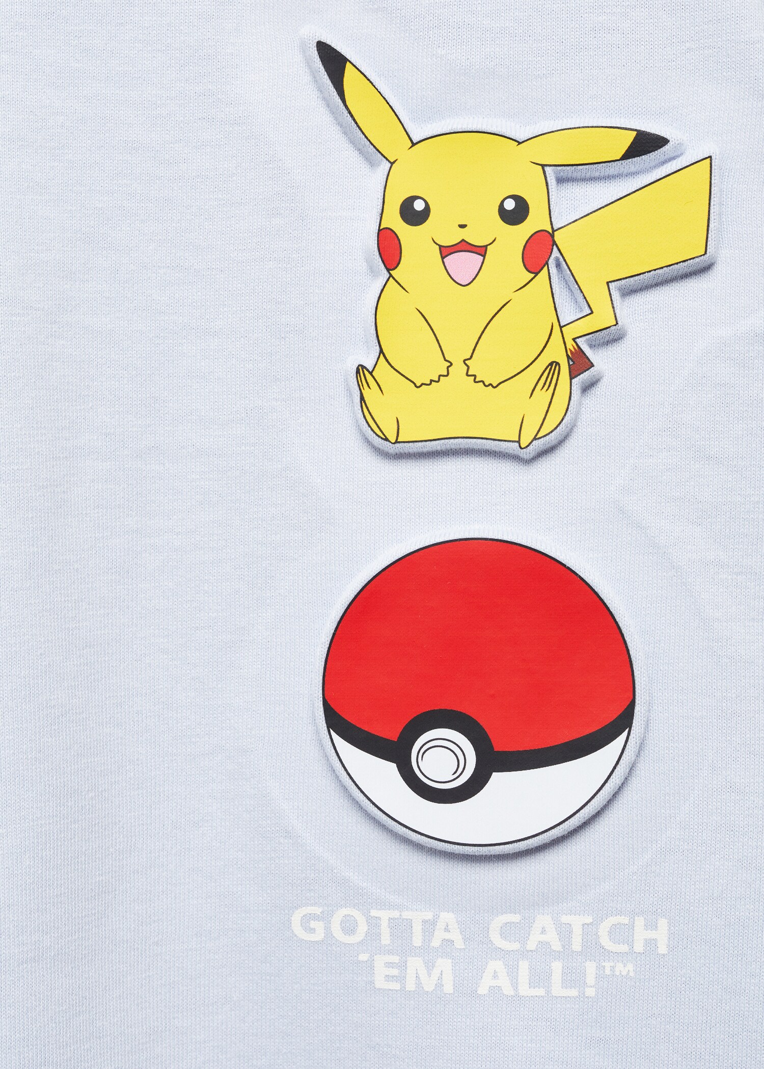 Pikachu-Pokemón-T-Shirt - Detail des Artikels 8