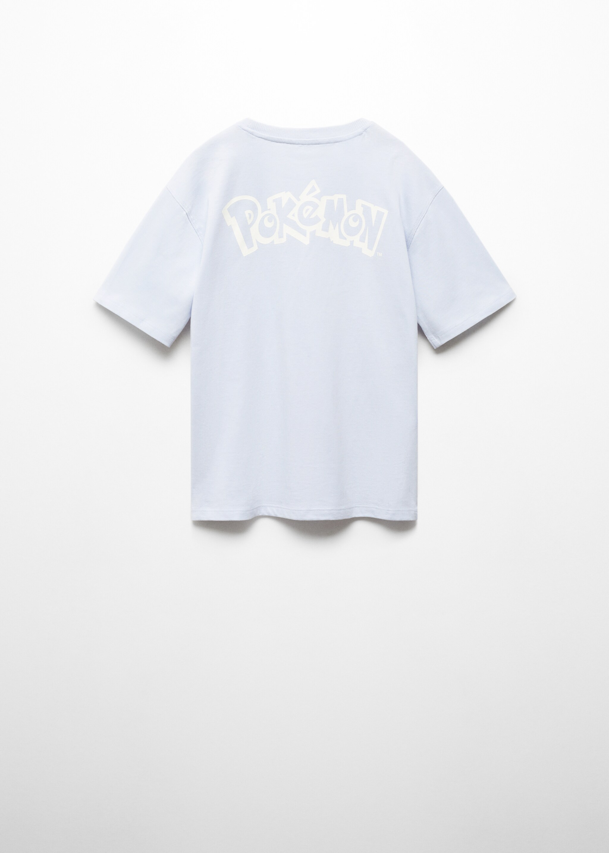 Pikachu Pokemon t-shirt - Reverse of the article