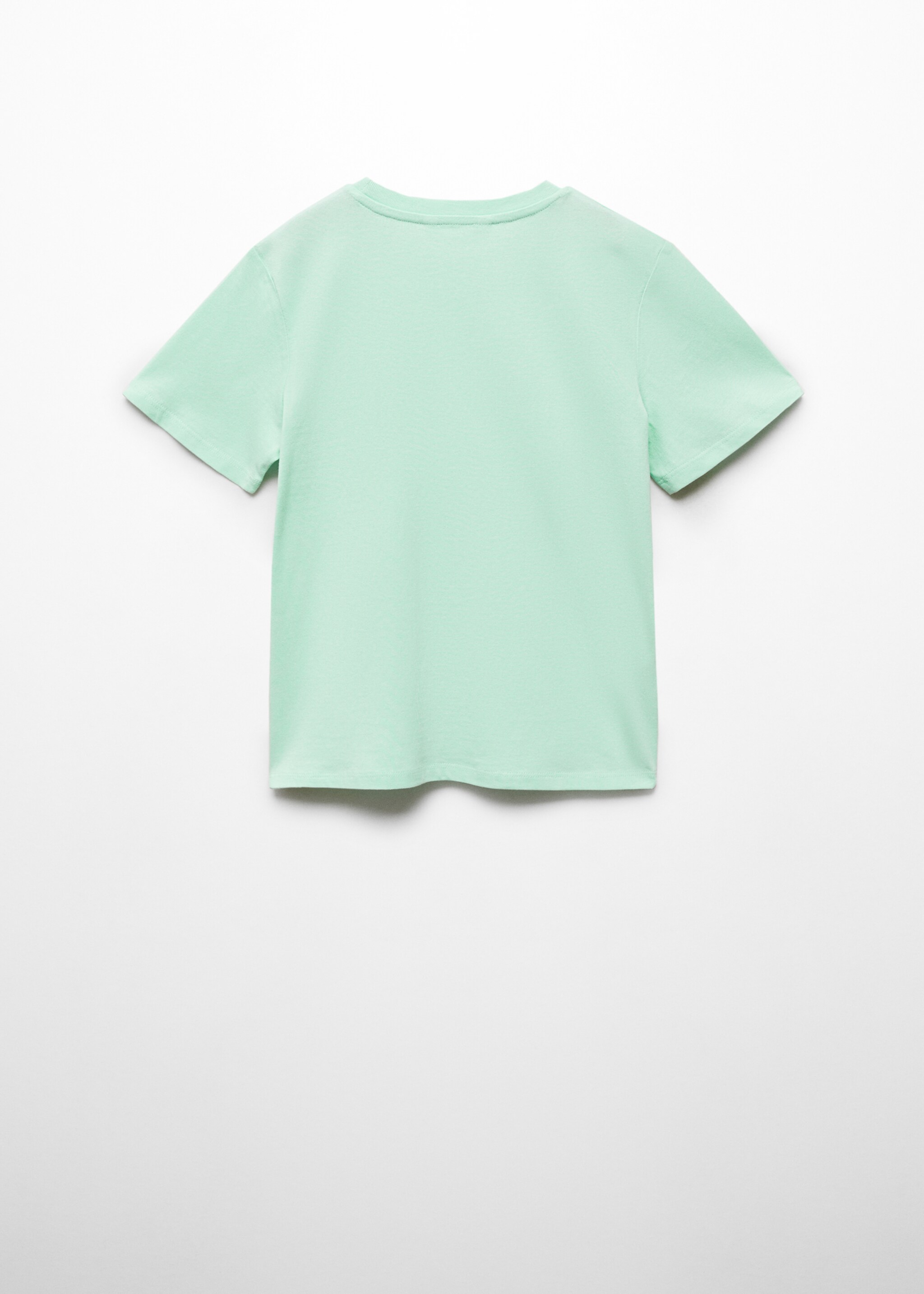 Essential cotton-blend T-shirt - Reverse of the article