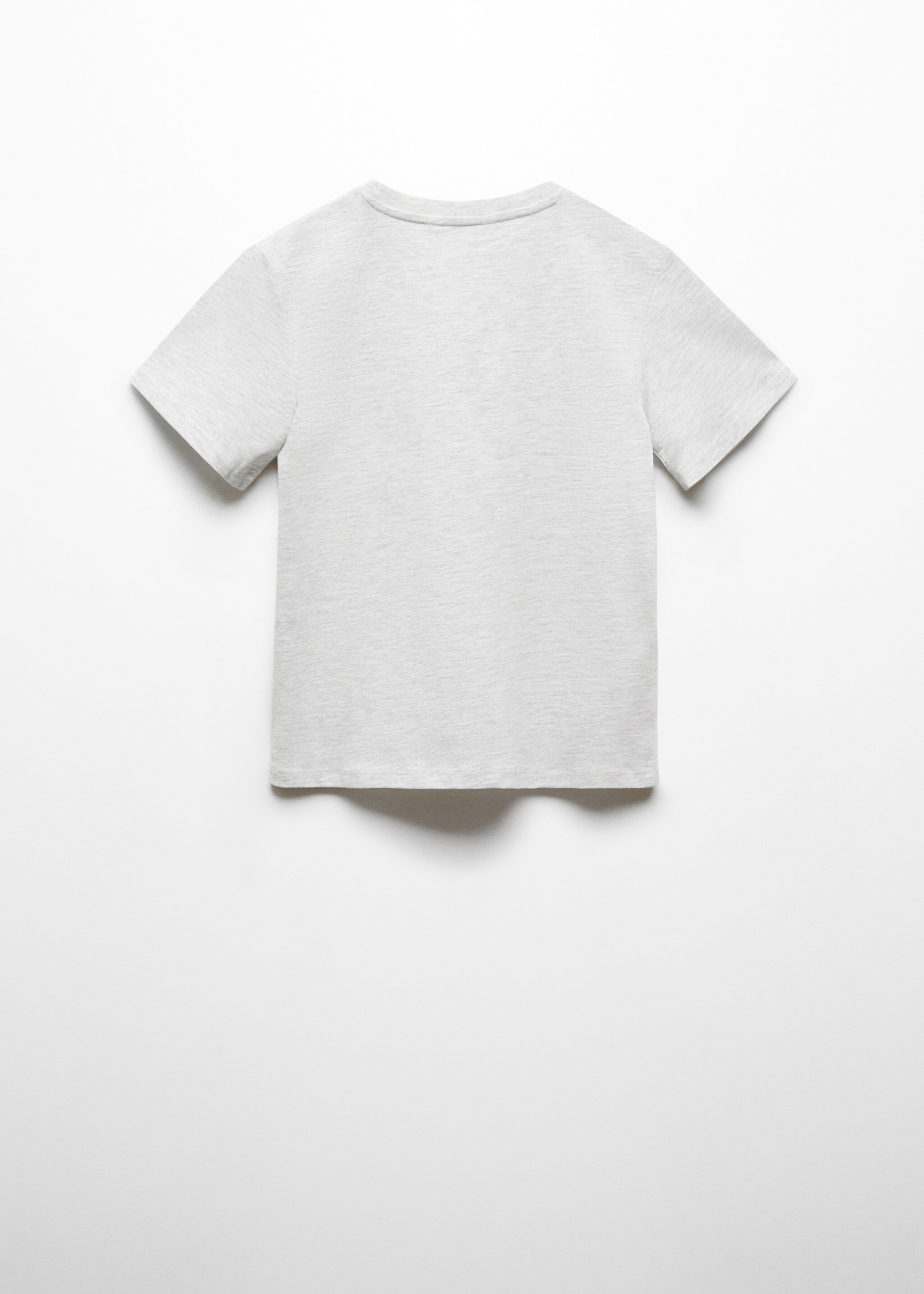 Essential cotton-blend T-shirt - Reverse of the article
