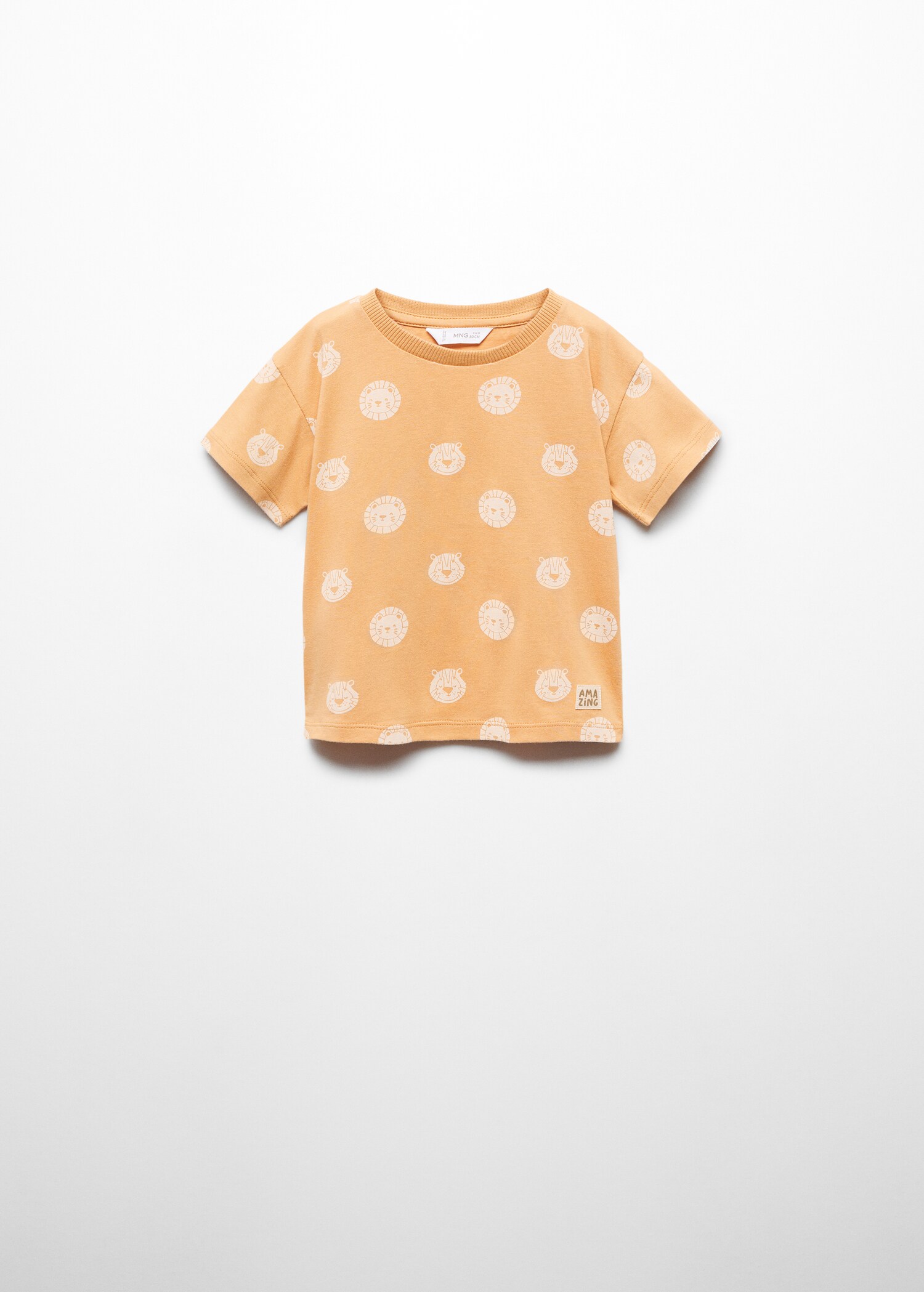 Lion print T-shirt - Article without model