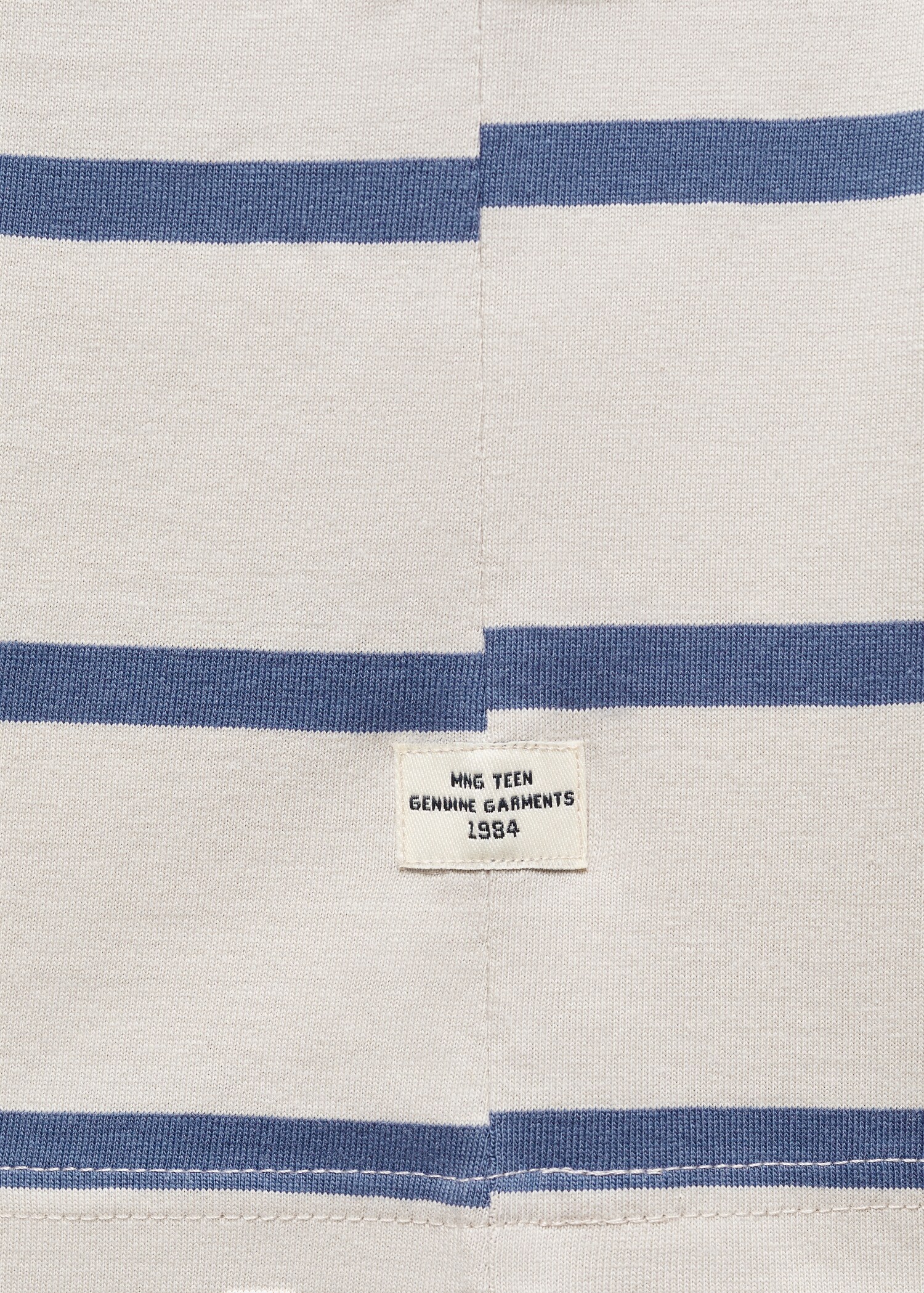 Striped cotton T-shirt - Details of the article 8