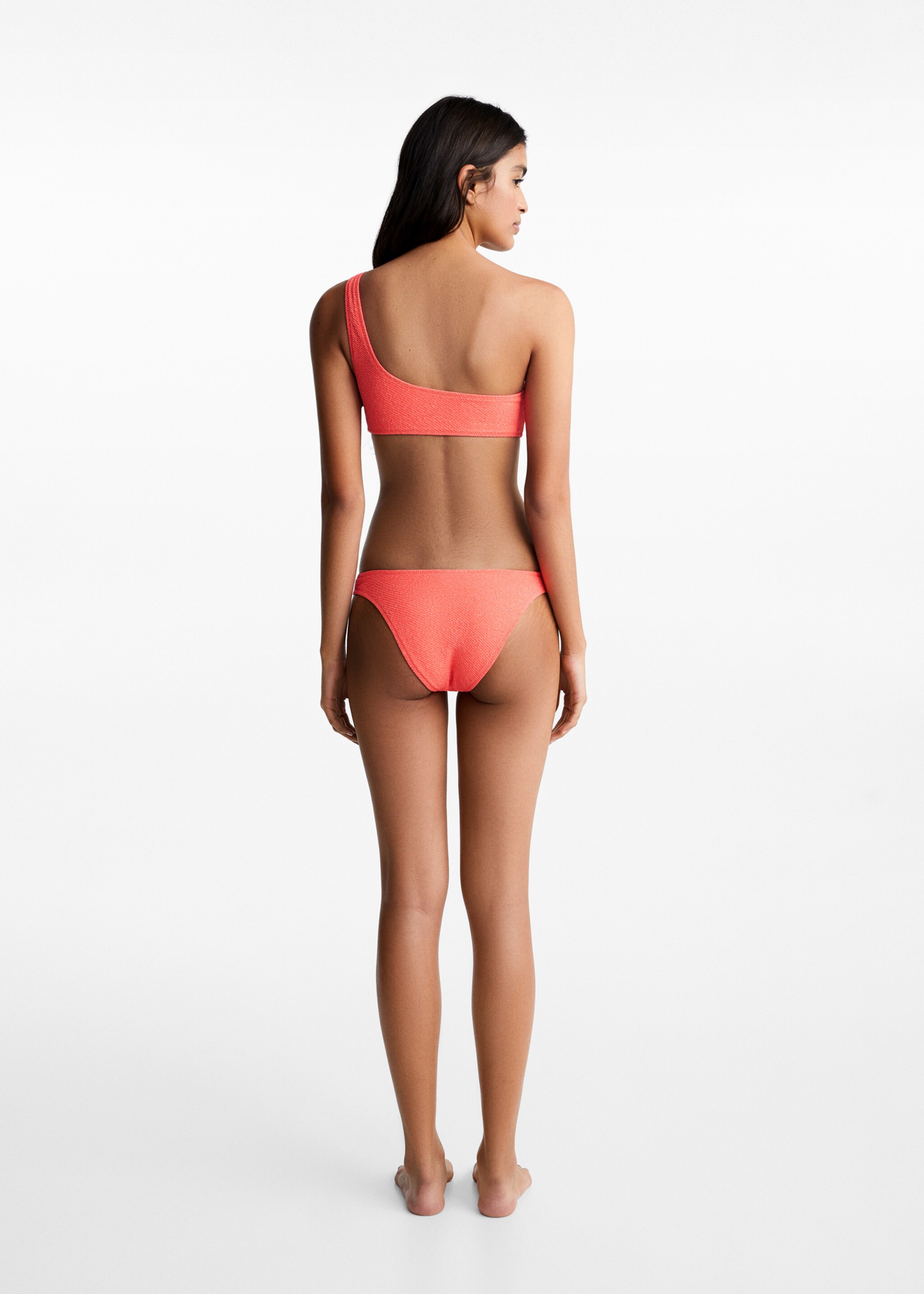 Asymmetric lurex bikini - Reverse of the article