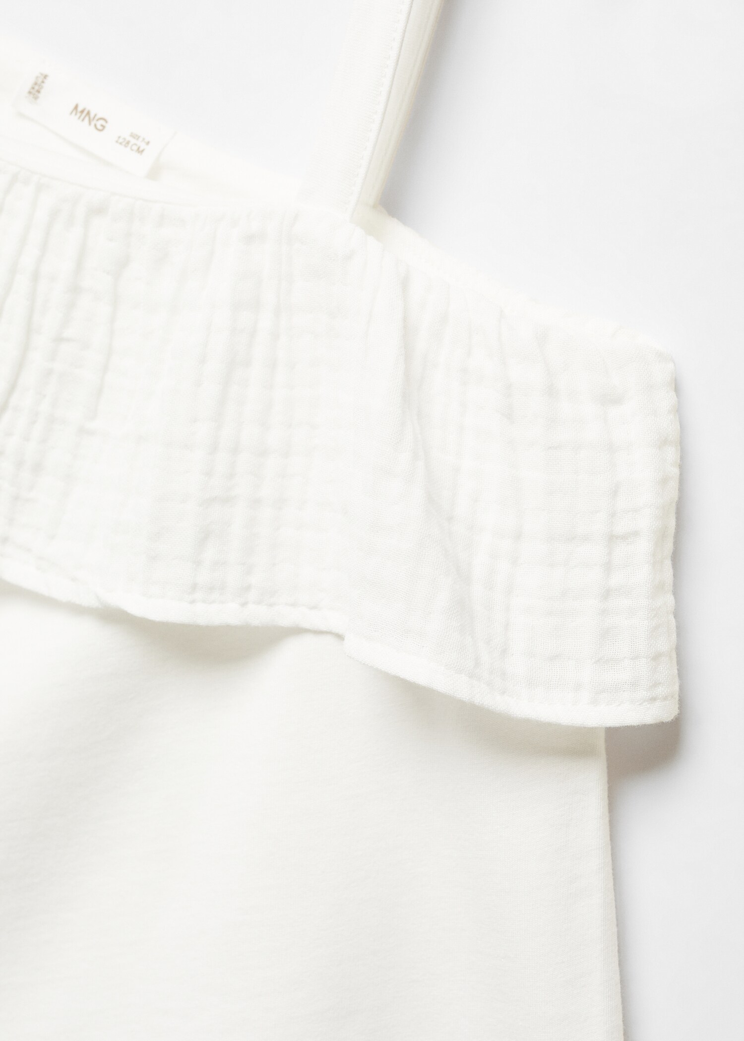 T-shirt asymétrique volanté - Détail de l'article 8
