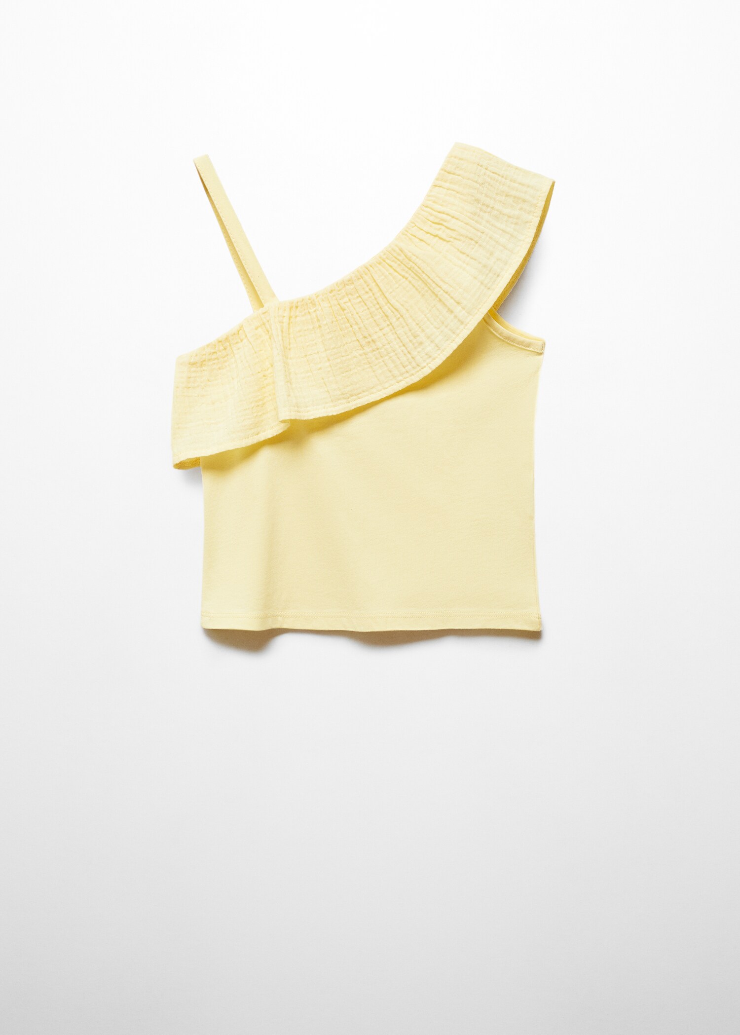 T-shirt asymétrique volanté - Verso de l’article