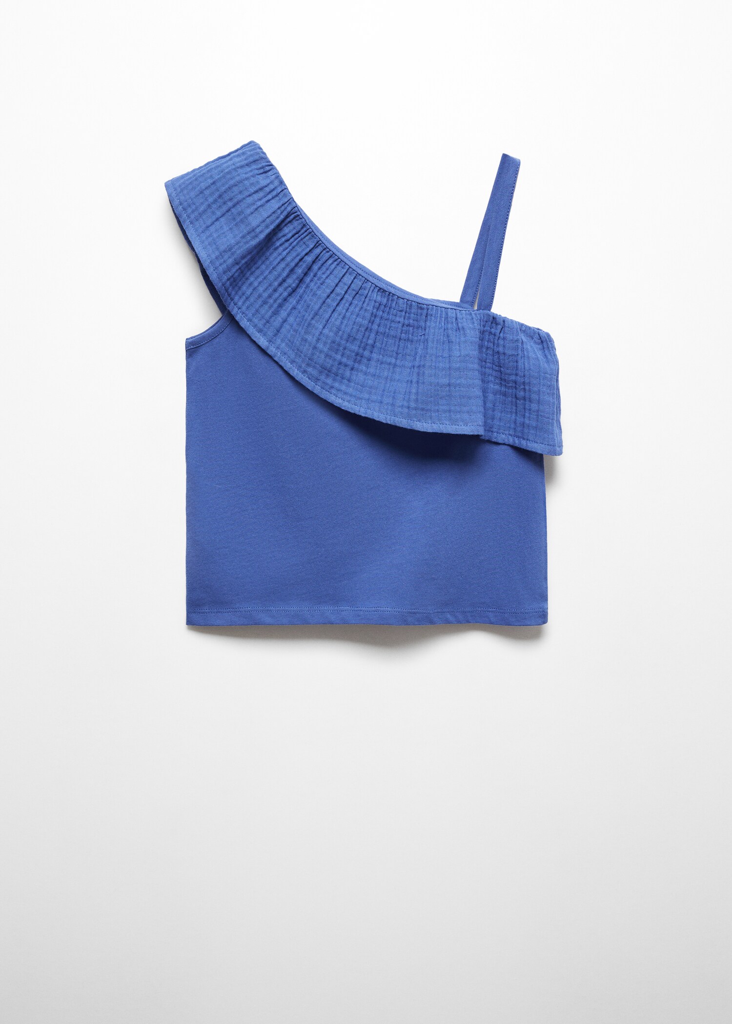 T-shirt asymétrique volanté - Article sans modèle