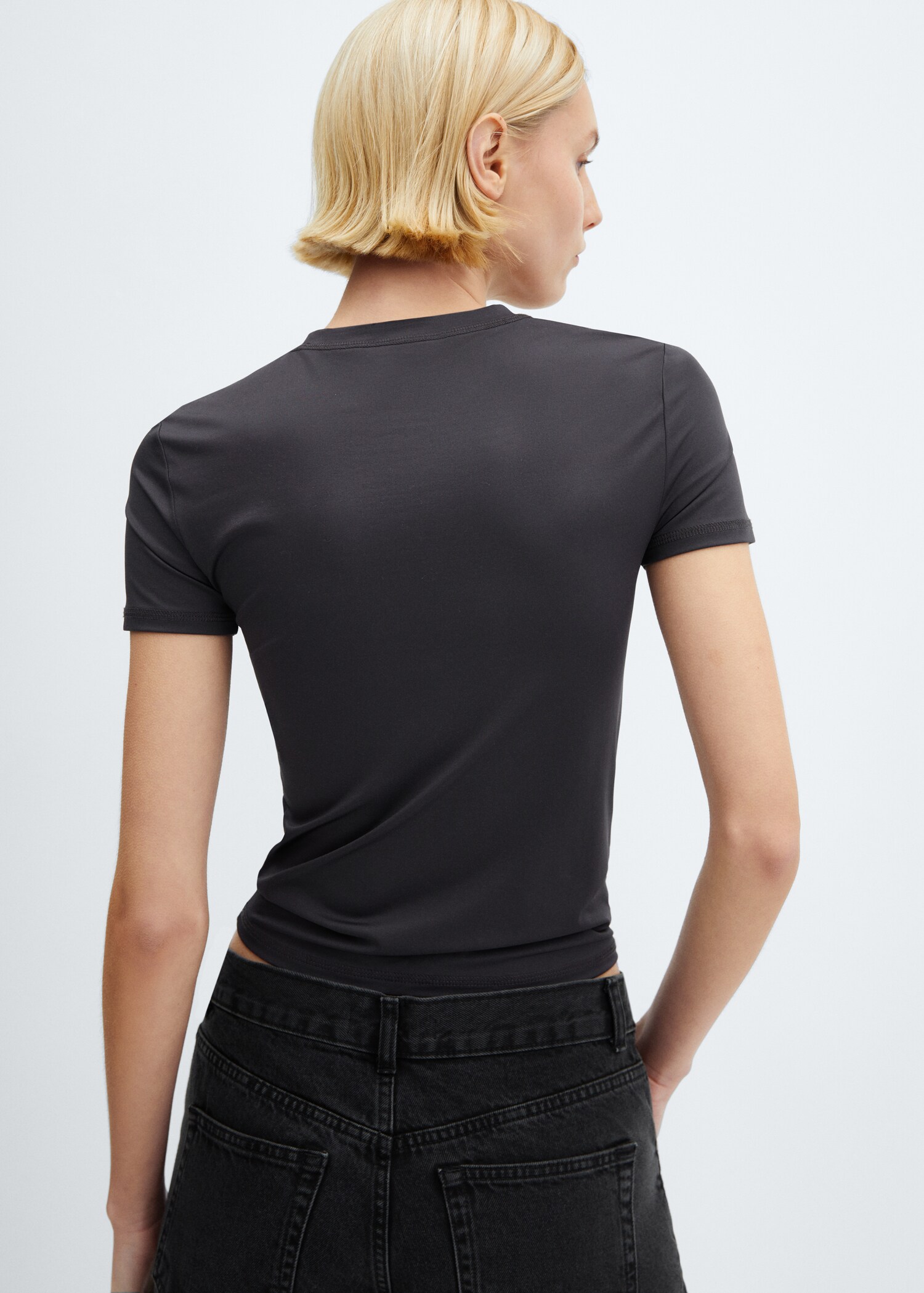 Kurzarm-T-Shirt - Rückseite des Artikels