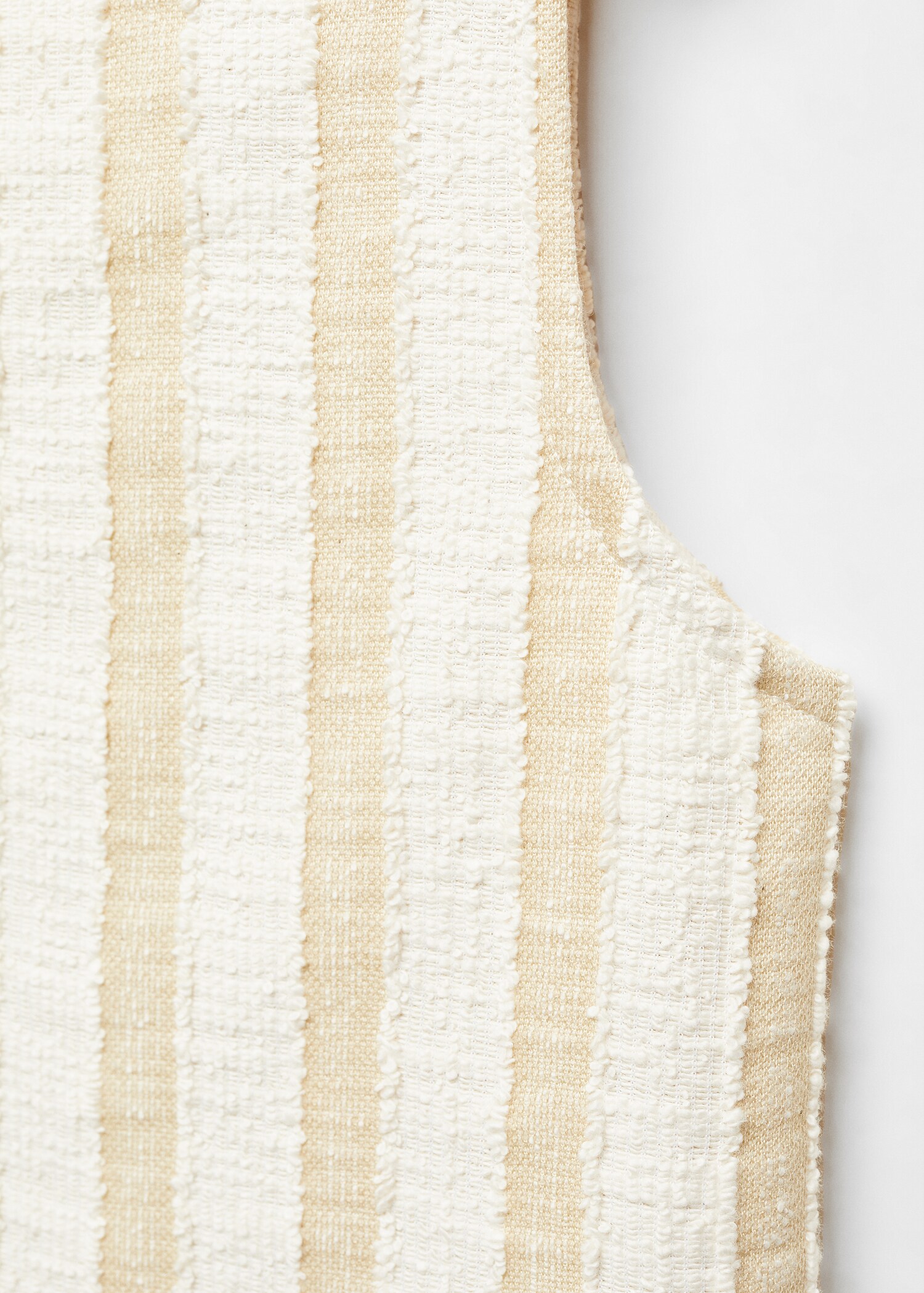 T-Shirt mit strukturierten Streifen - Detail des Artikels 8