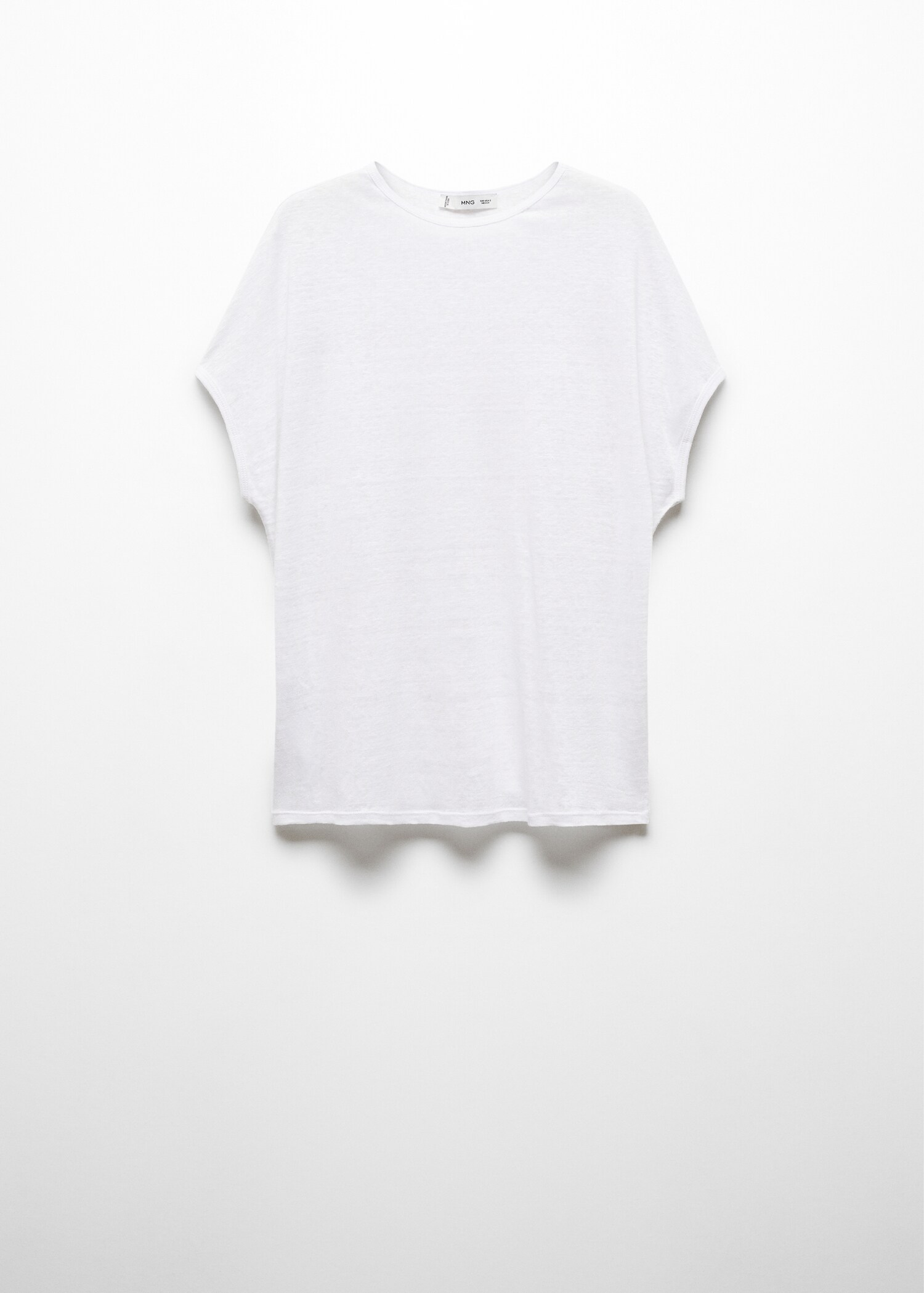 T-Shirt aus 100 % Leinen - Artikel ohne Model
