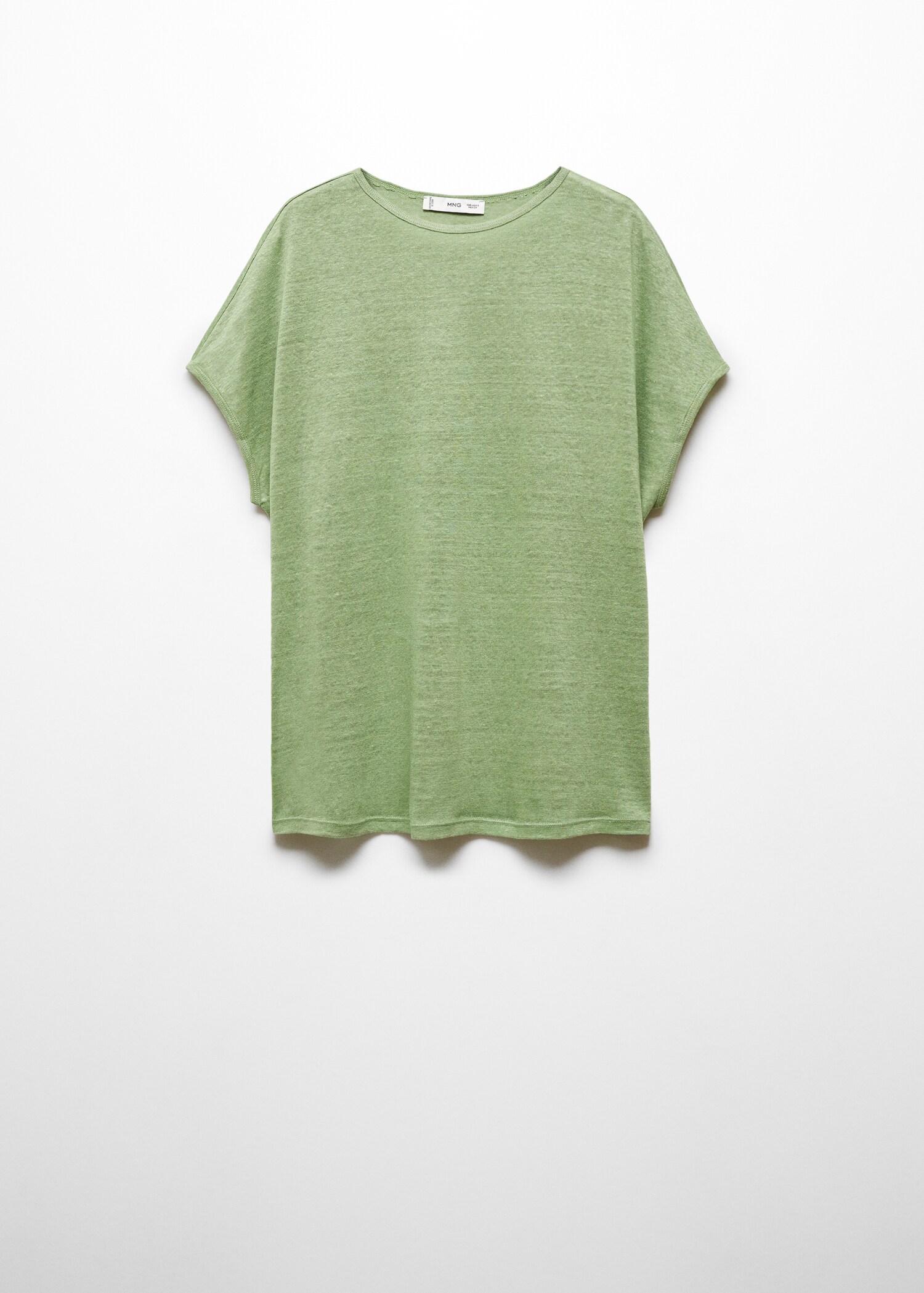 T-Shirt aus 100 % Leinen - Artikel ohne Model