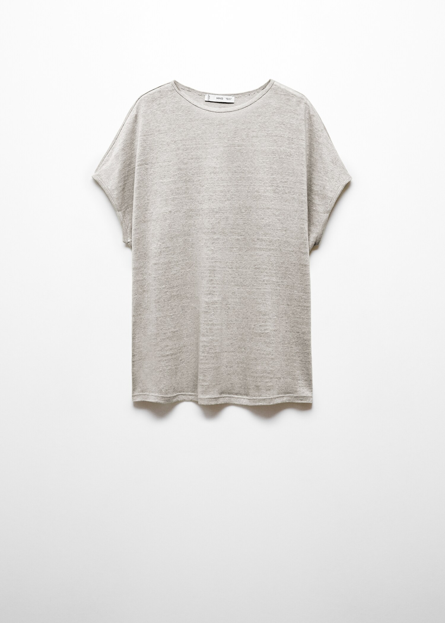 T-Shirt aus 100 % Leinen - Artikel ohne Model