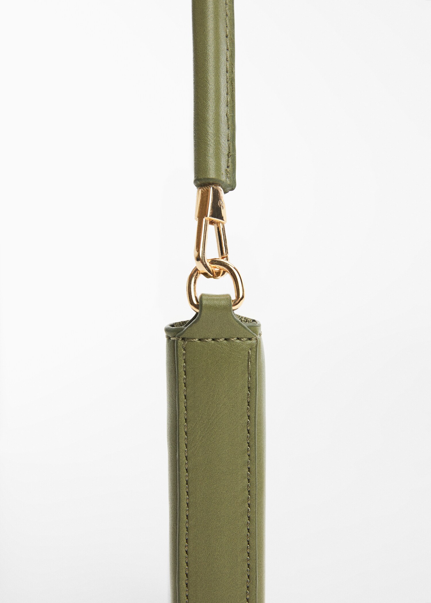 Shoulder bag with detachable handle - Details of the article 2