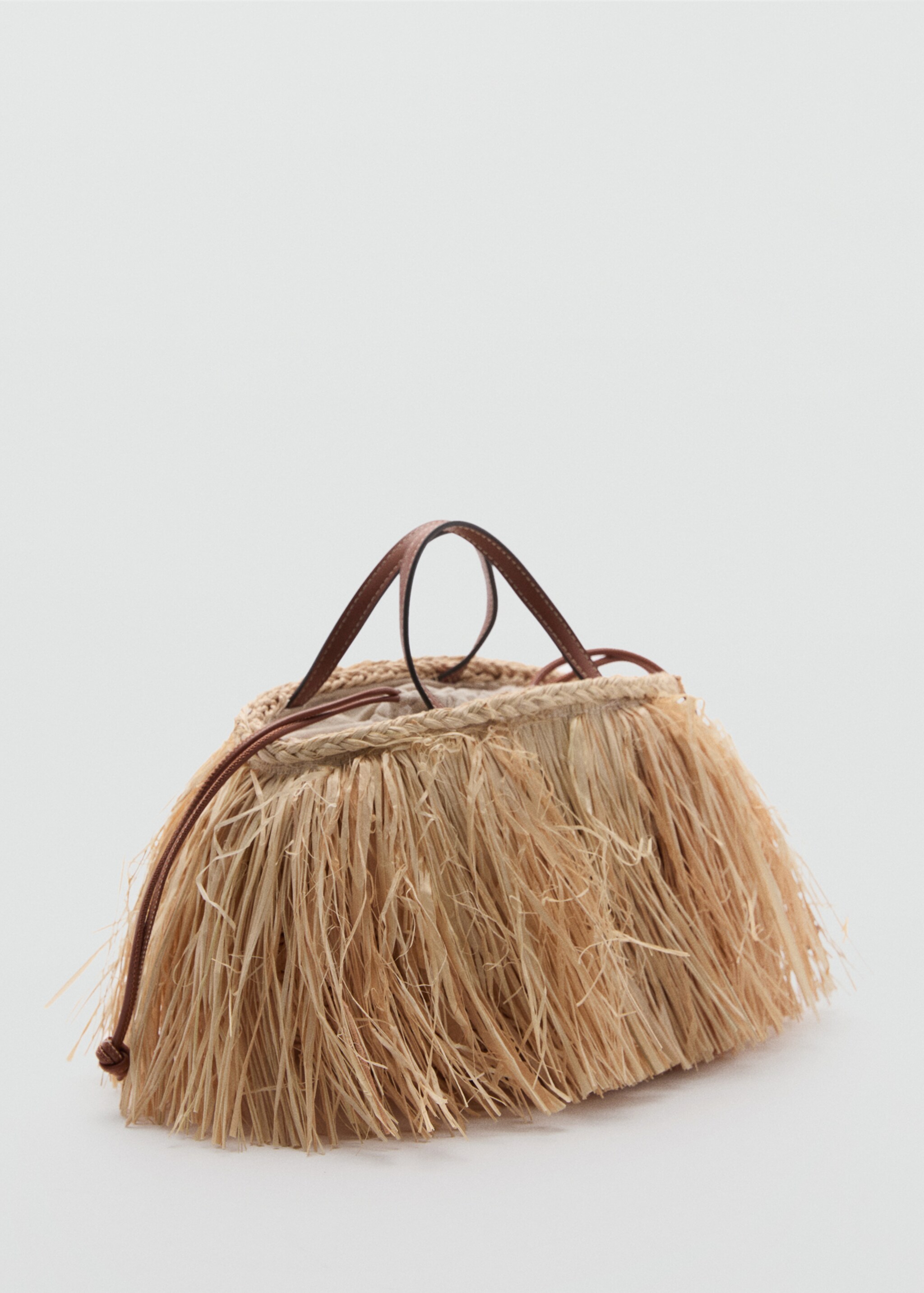 Fringed mini-carrycot - Medium plane