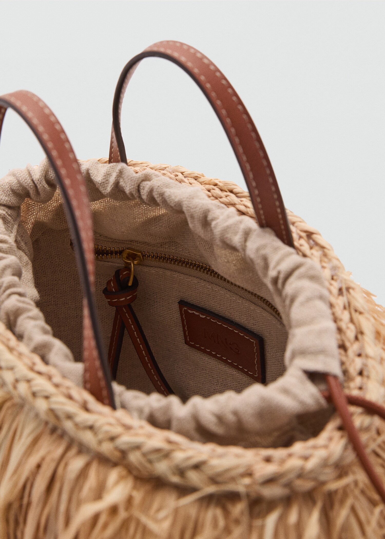 Mini capazo flecos - Detalle del artículo 2