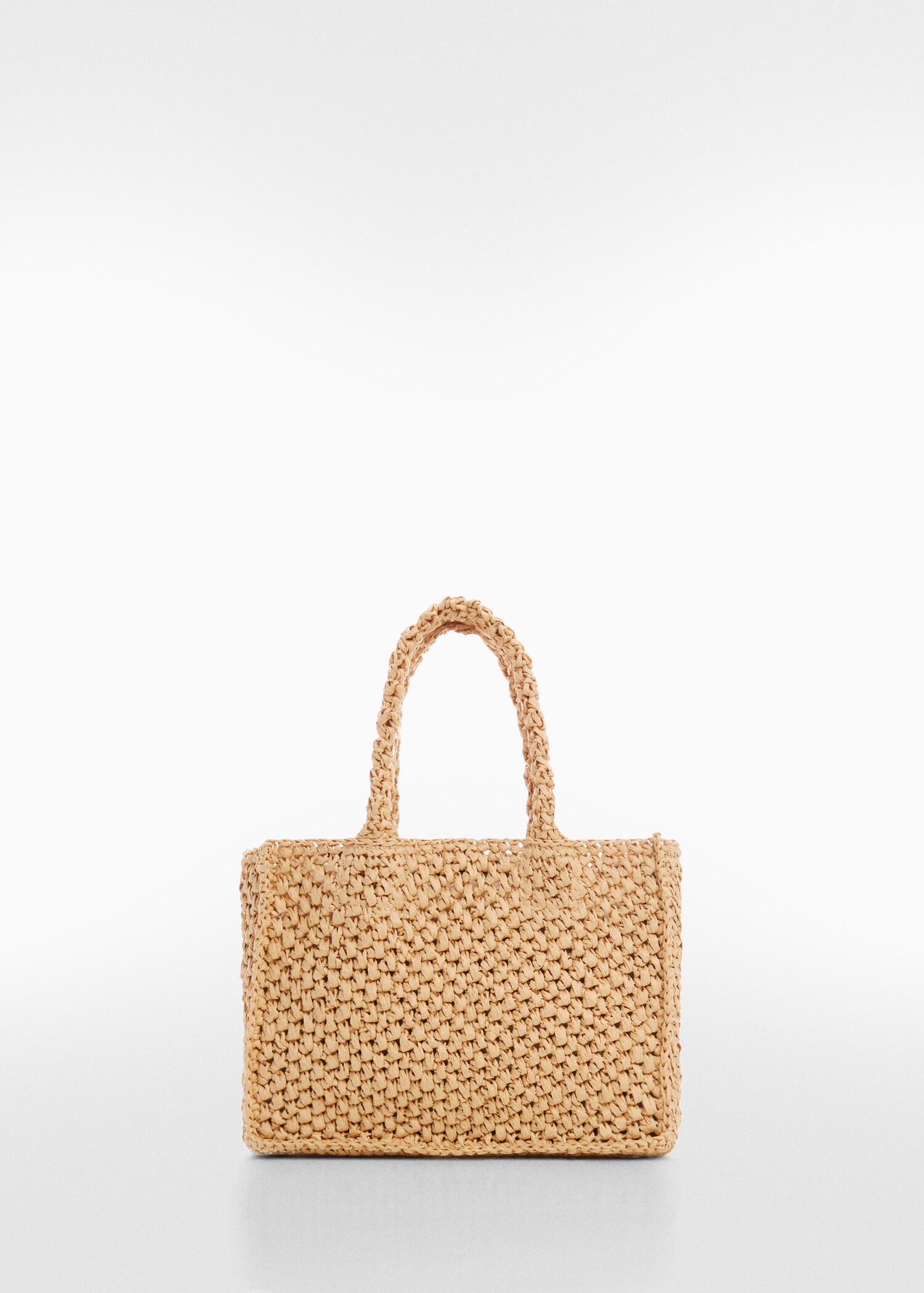 Bolso bandolera efecto rafia - Artículo sin modelo
