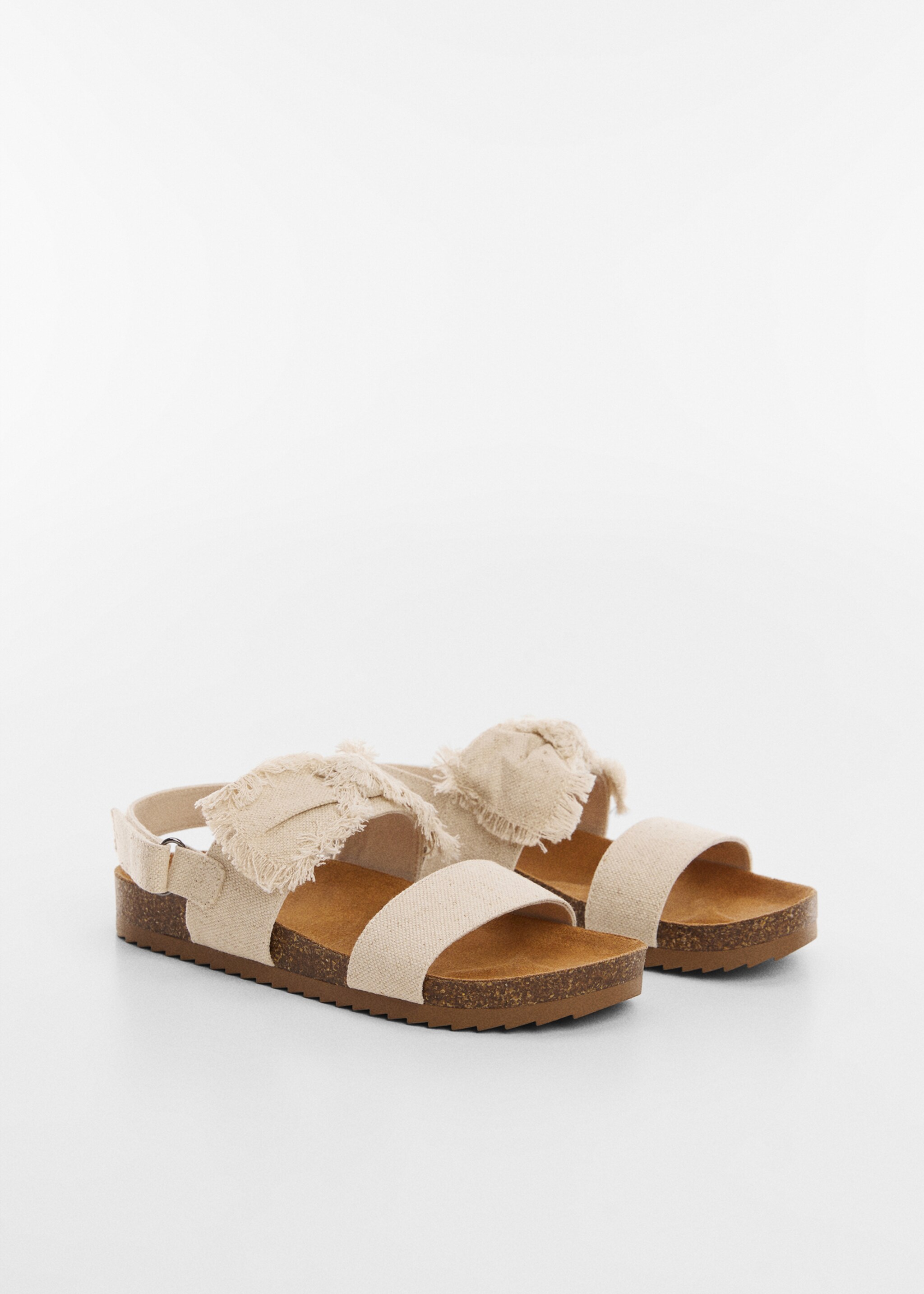 Sandales brides nœud - Plan moyen