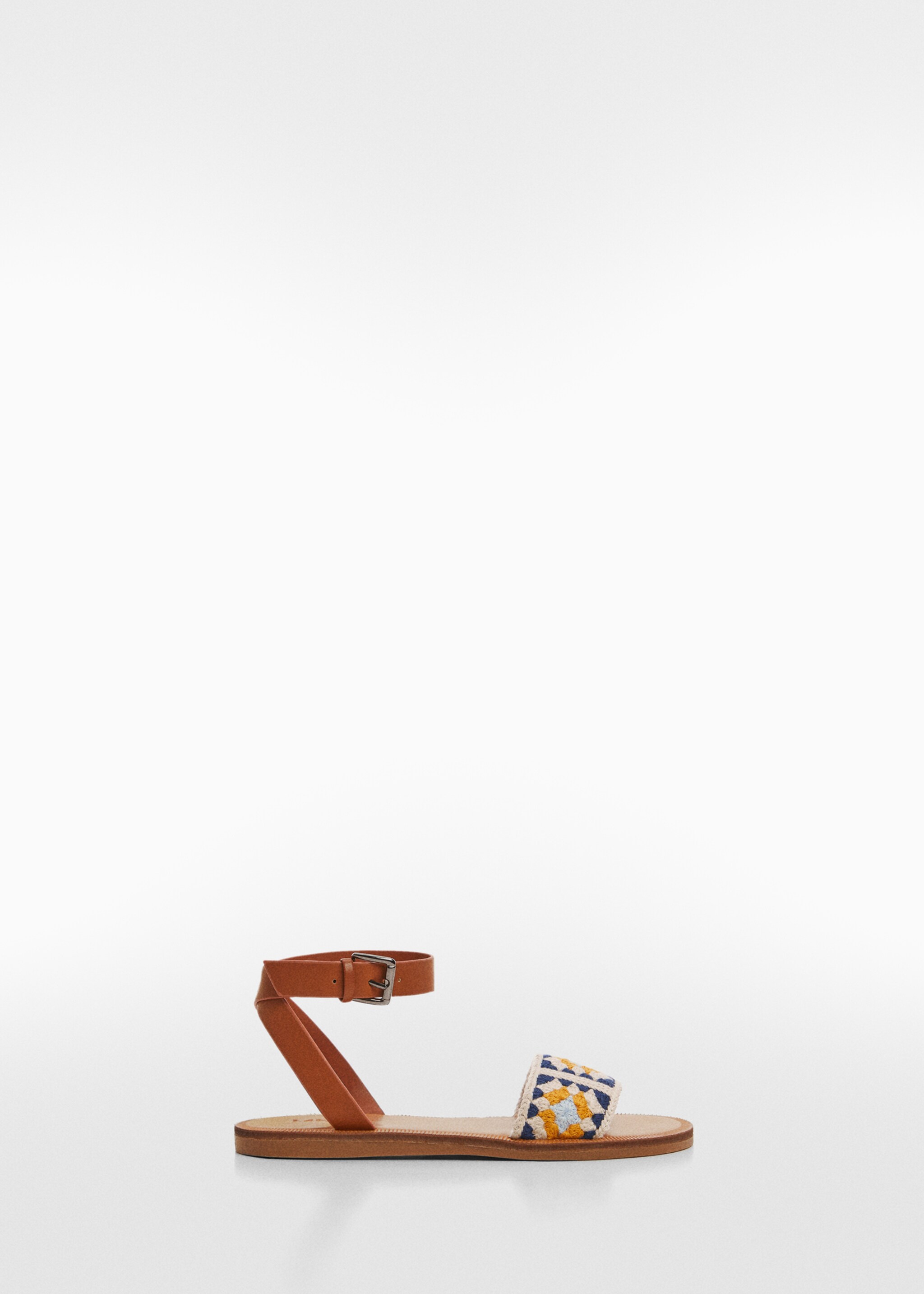 Sandals with embroidered bracelet - Article without model