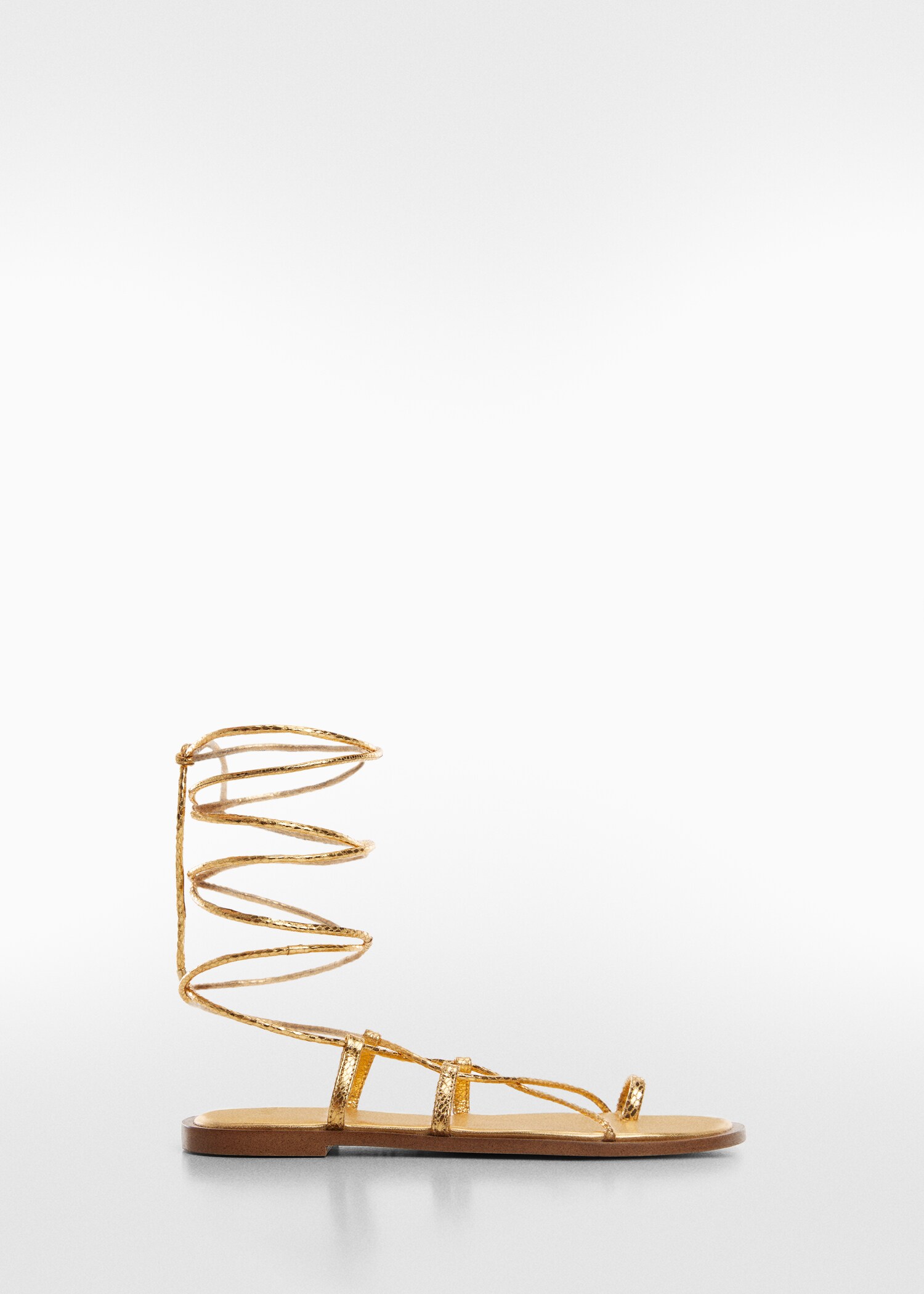 Leather straps sandals - Article without model