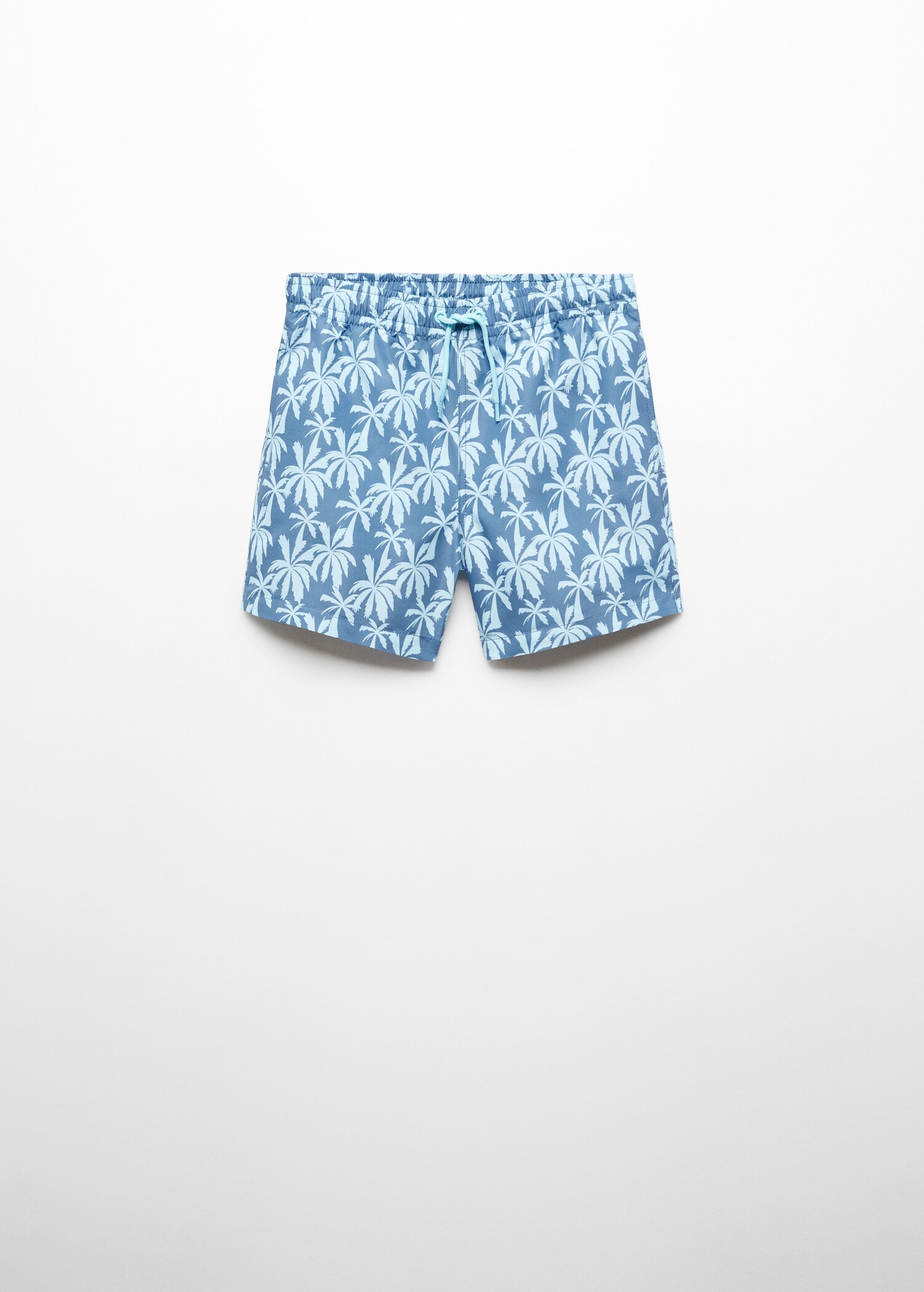 Palm trees print swimsuit trunks - Article without model