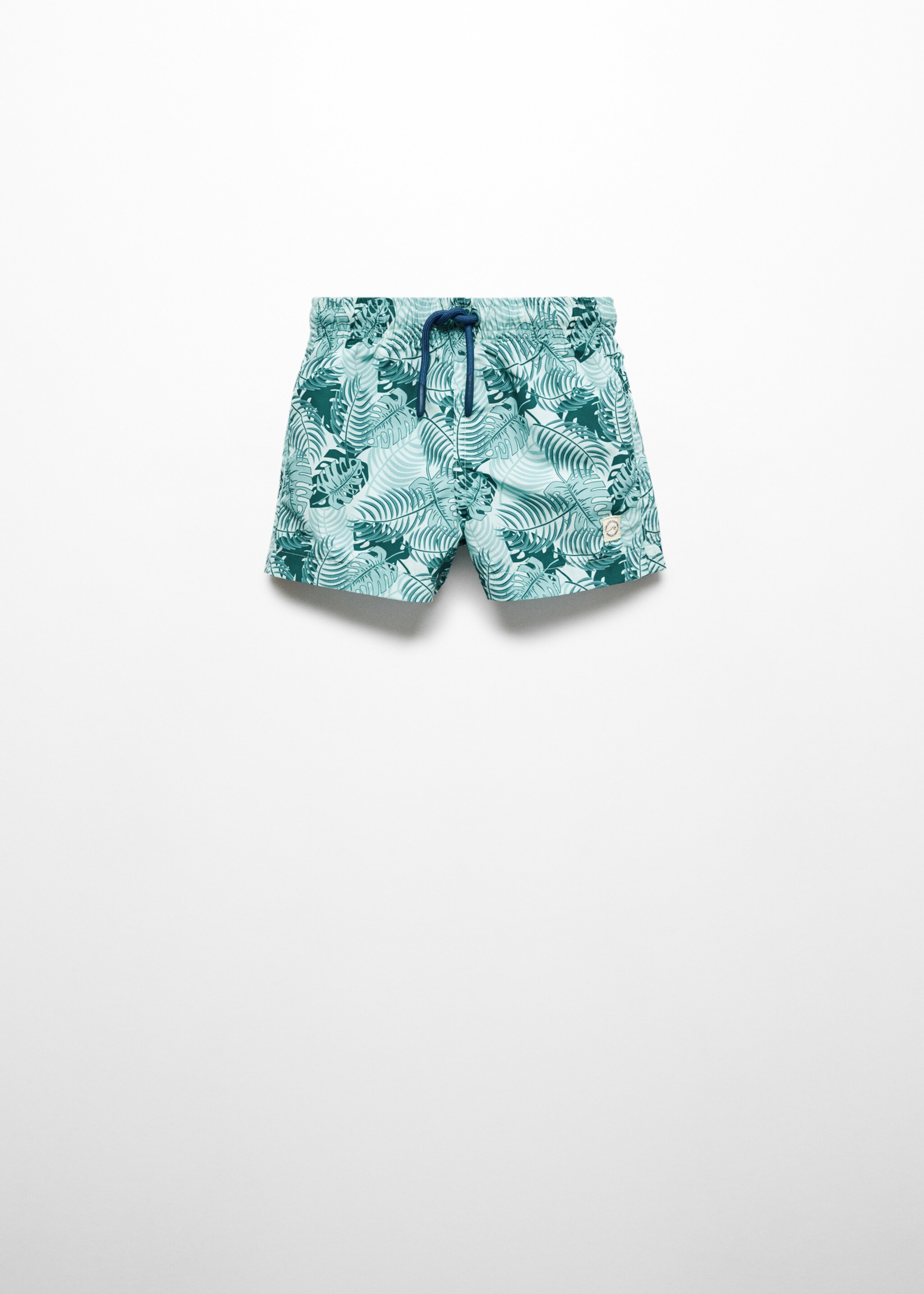 Leaf-print swimsuit - Article without model