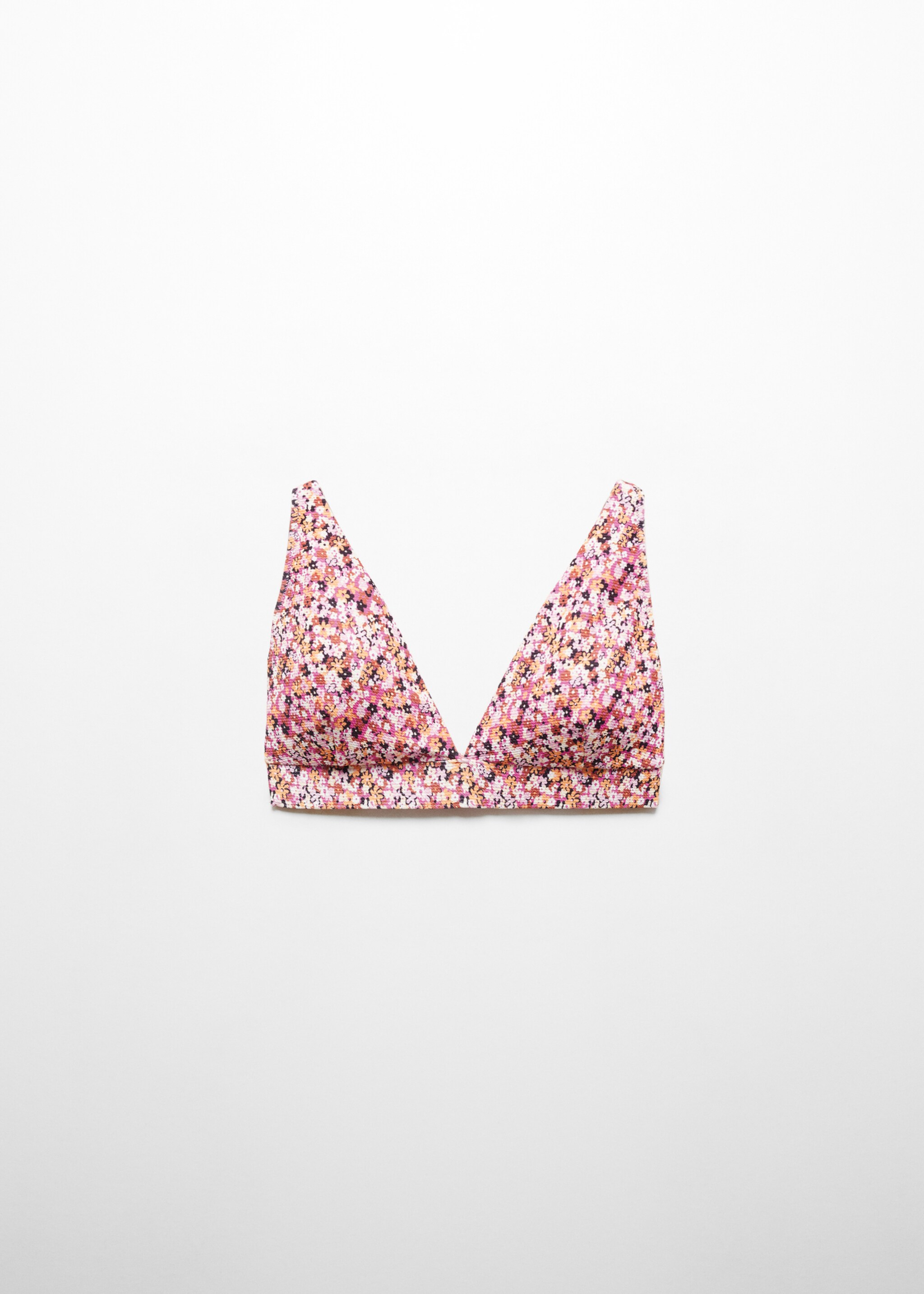 Sujetador bikini floral - Artículo sin modelo, Rosa. Ref: 67006743-00.