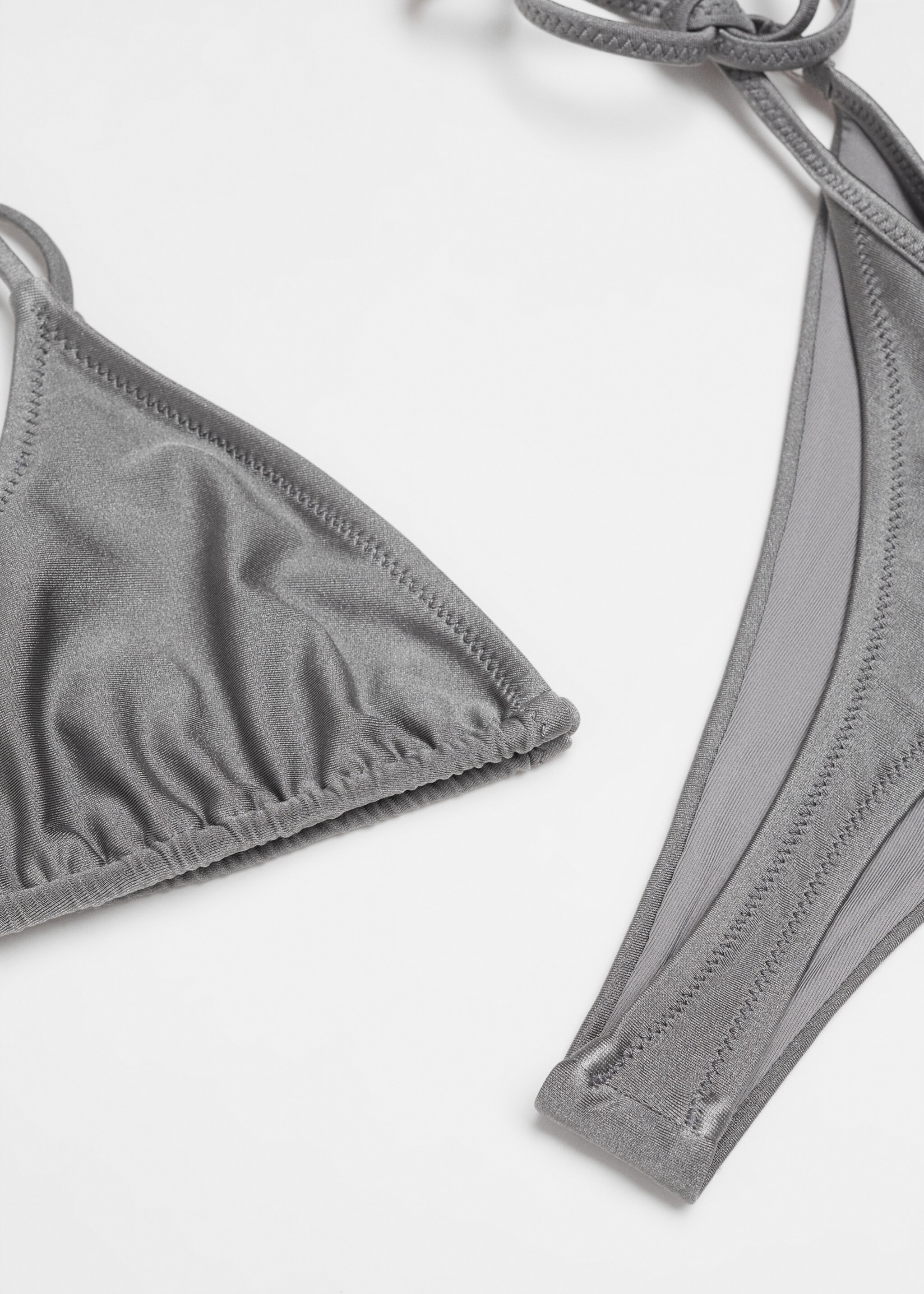 Bikinová podprsenka metalizovaná - Detail zboží 8
