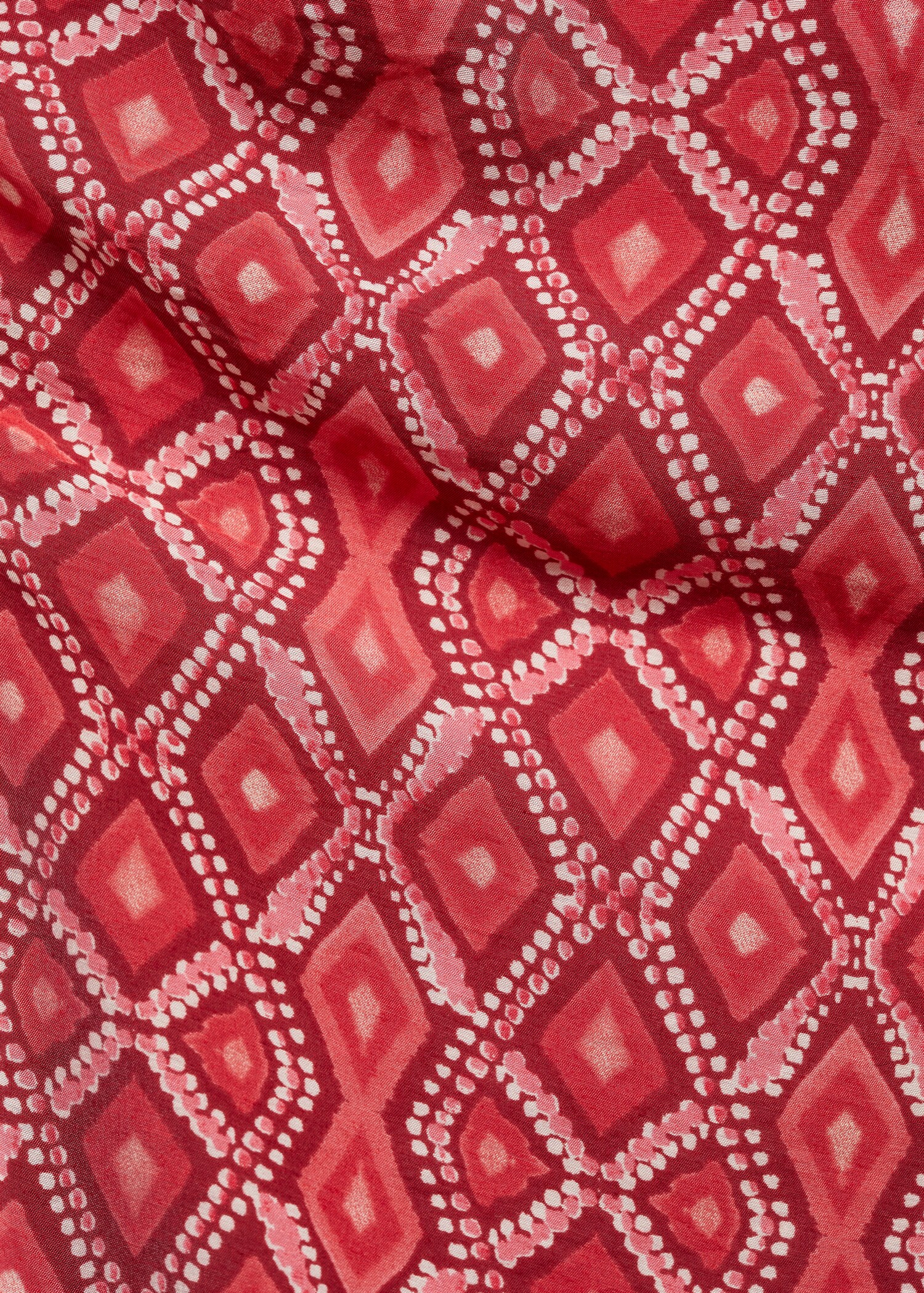 Printed asymmetrical dress - Details of the article 8