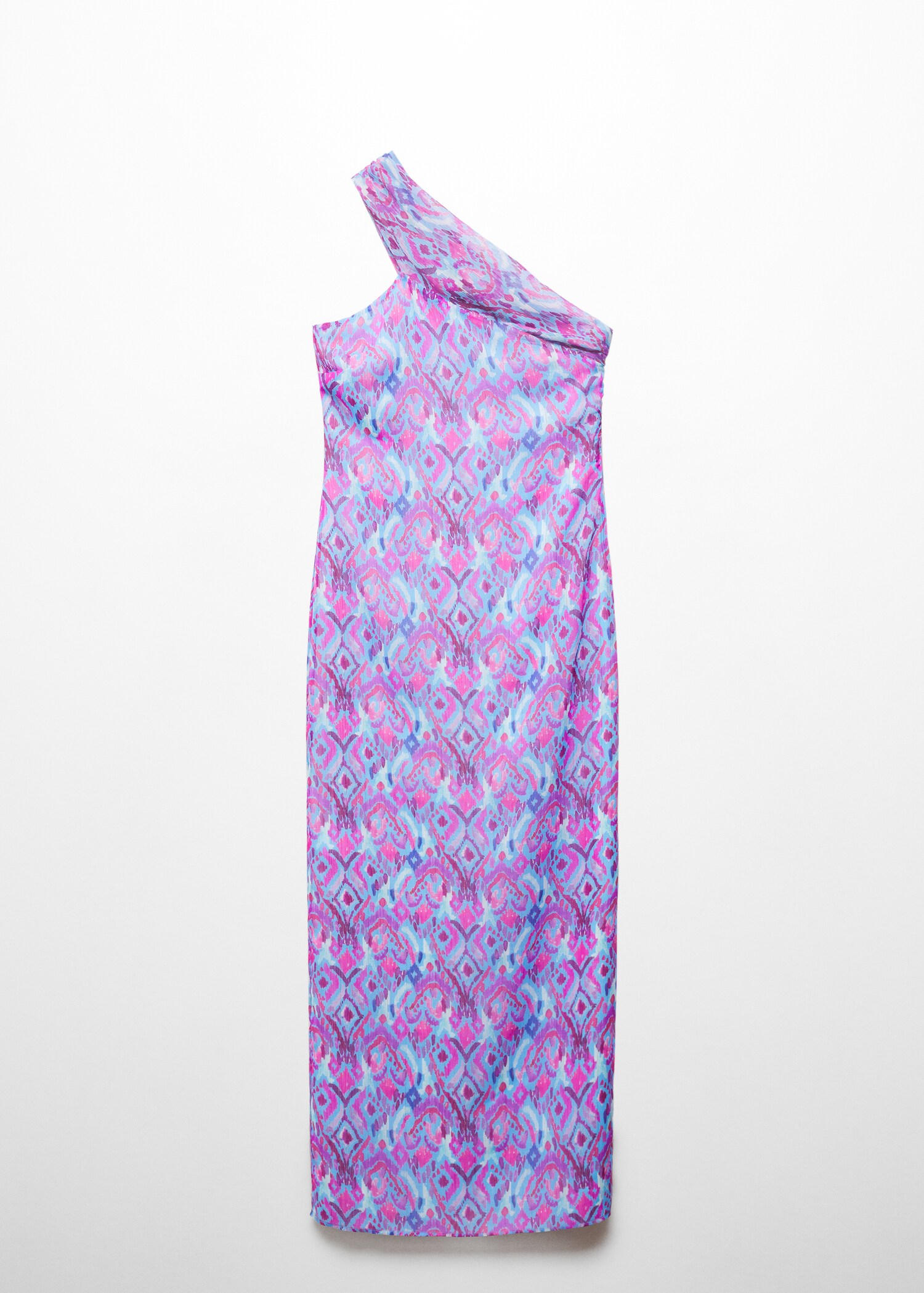 Asymmetrisches Printkleid - Artikel ohne Model