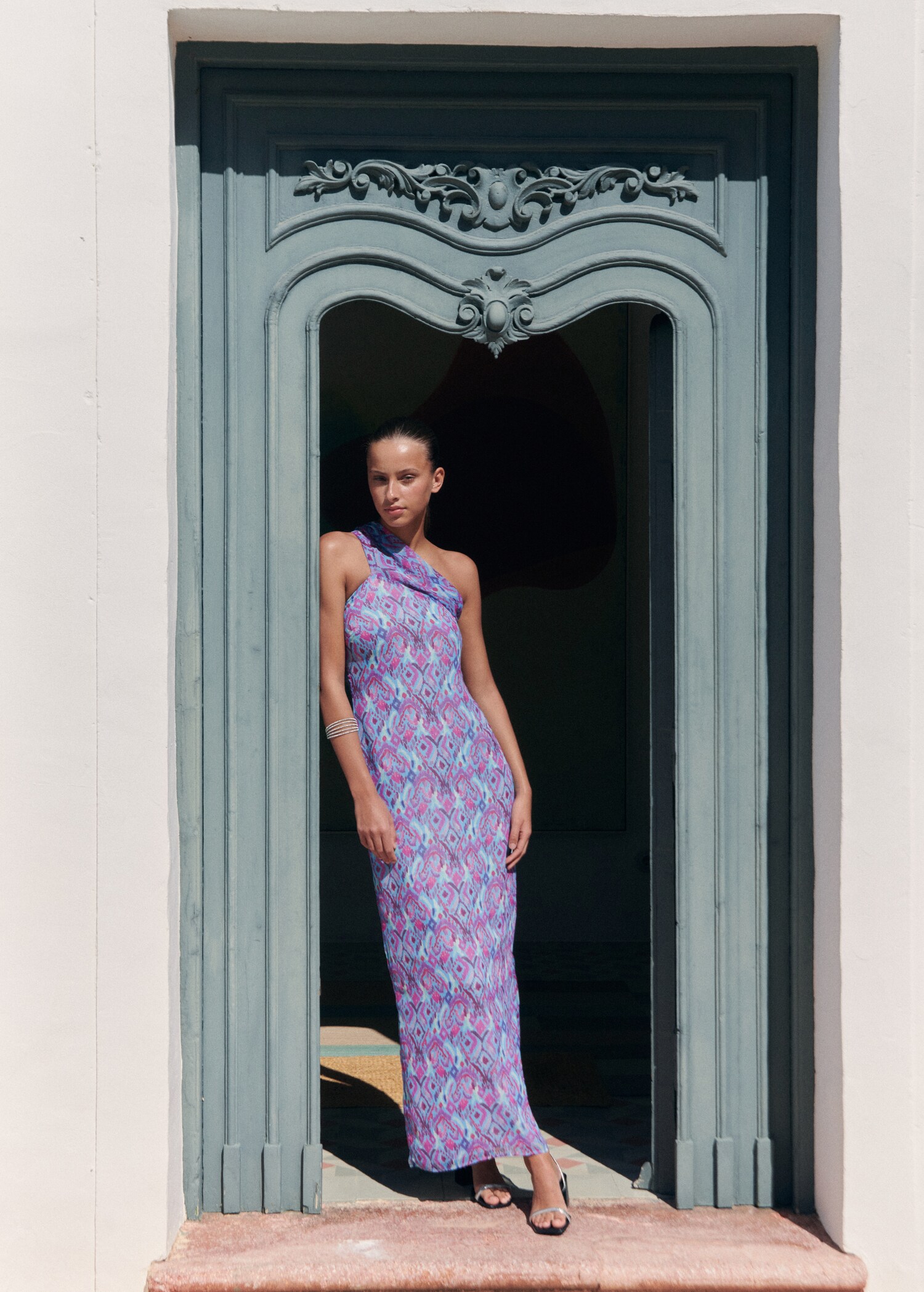 Asymmetrisches Printkleid - Detail des Artikels 5