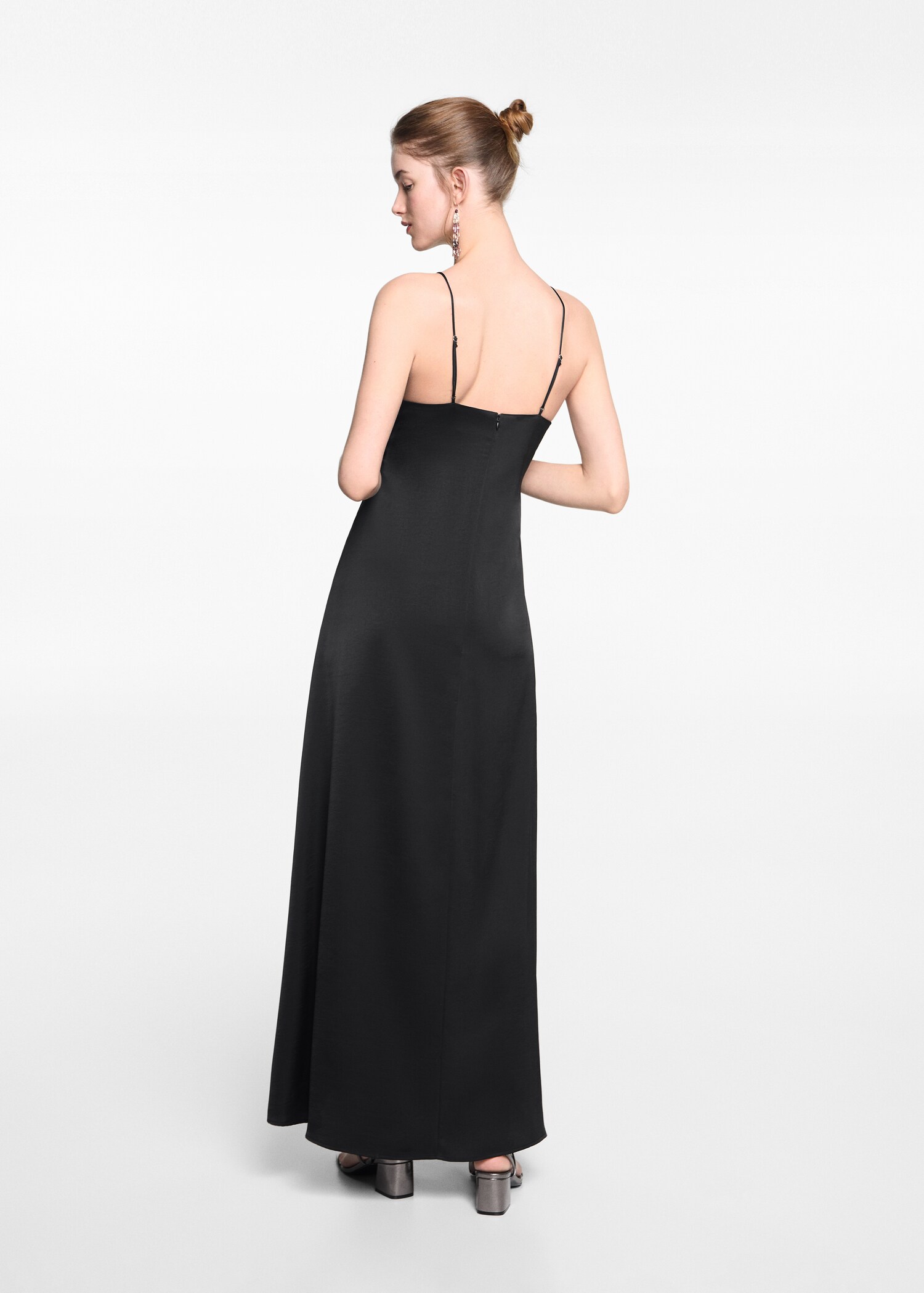 Robe longue plissée - Verso de l’article