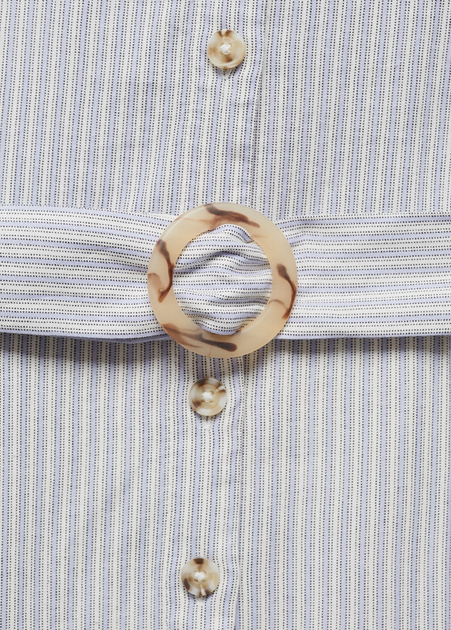Belt shirt dress - Details of the article 8