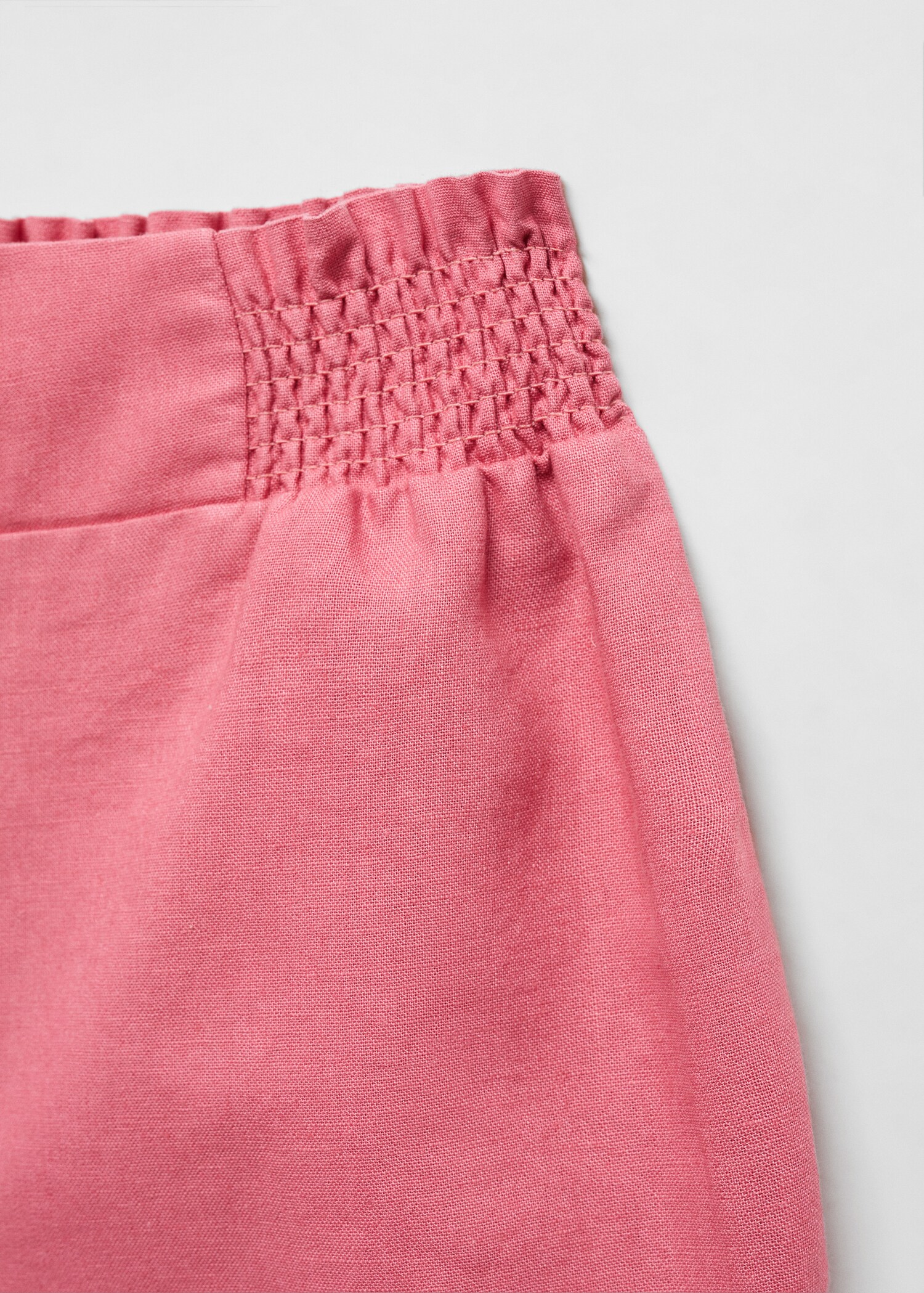 Leinen-Shorts mit Stretchbund - Detail des Artikels 8